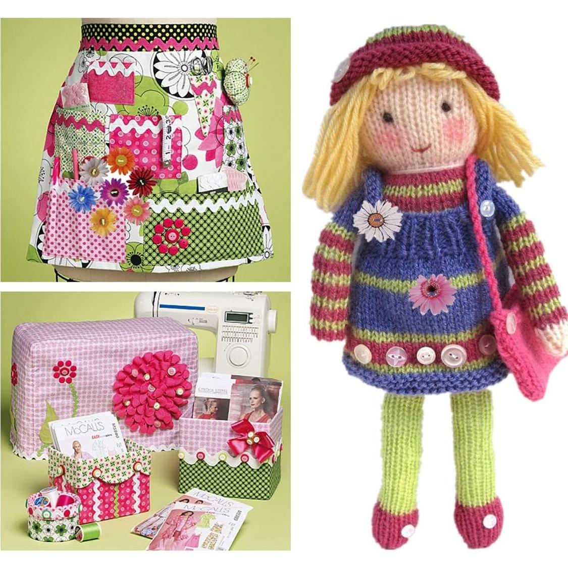 100 Botones de Madera en Forma de Flor MSCFTFB 25mm