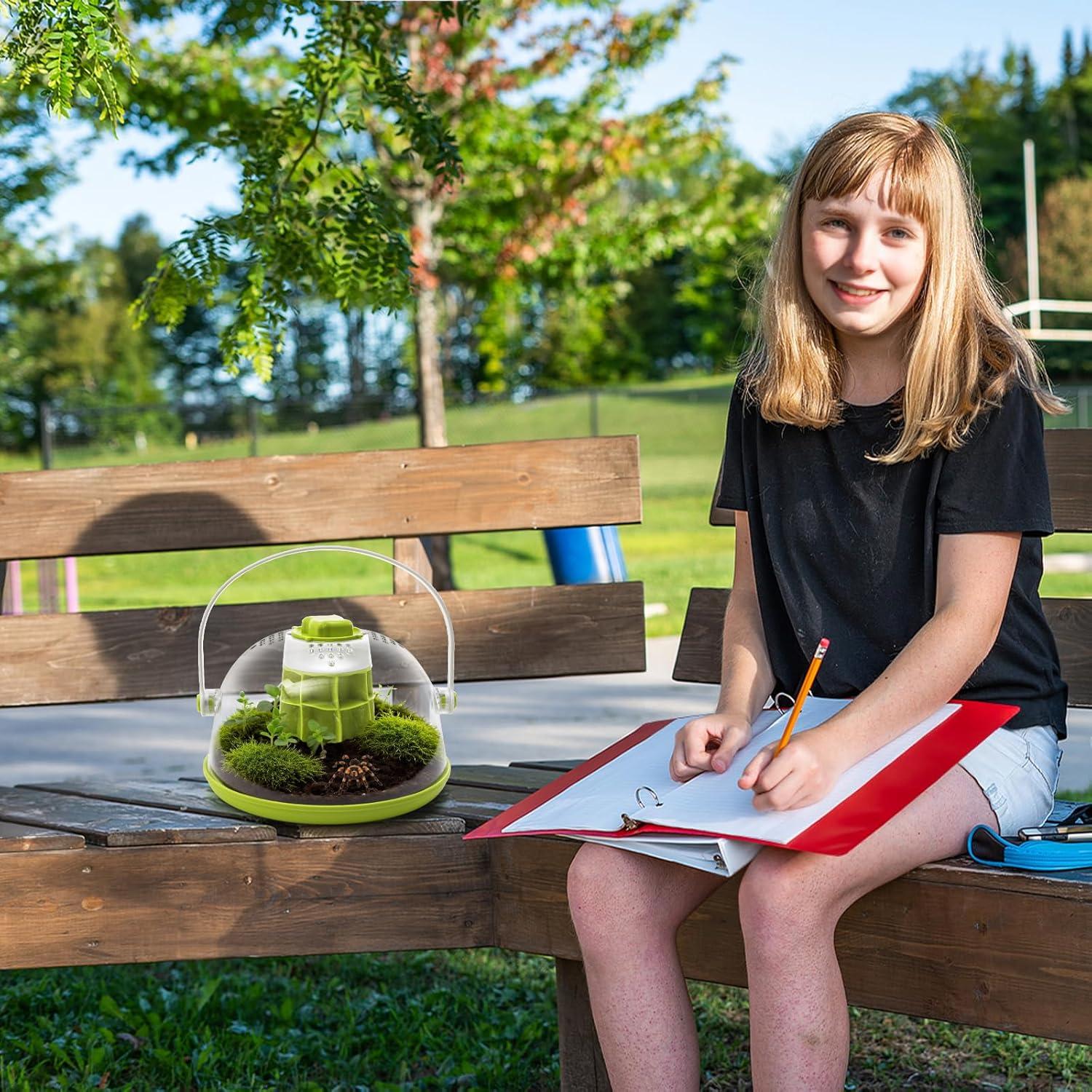 Caja de Cría para Caracoles ELFULLY 20.3cm con Ventilación