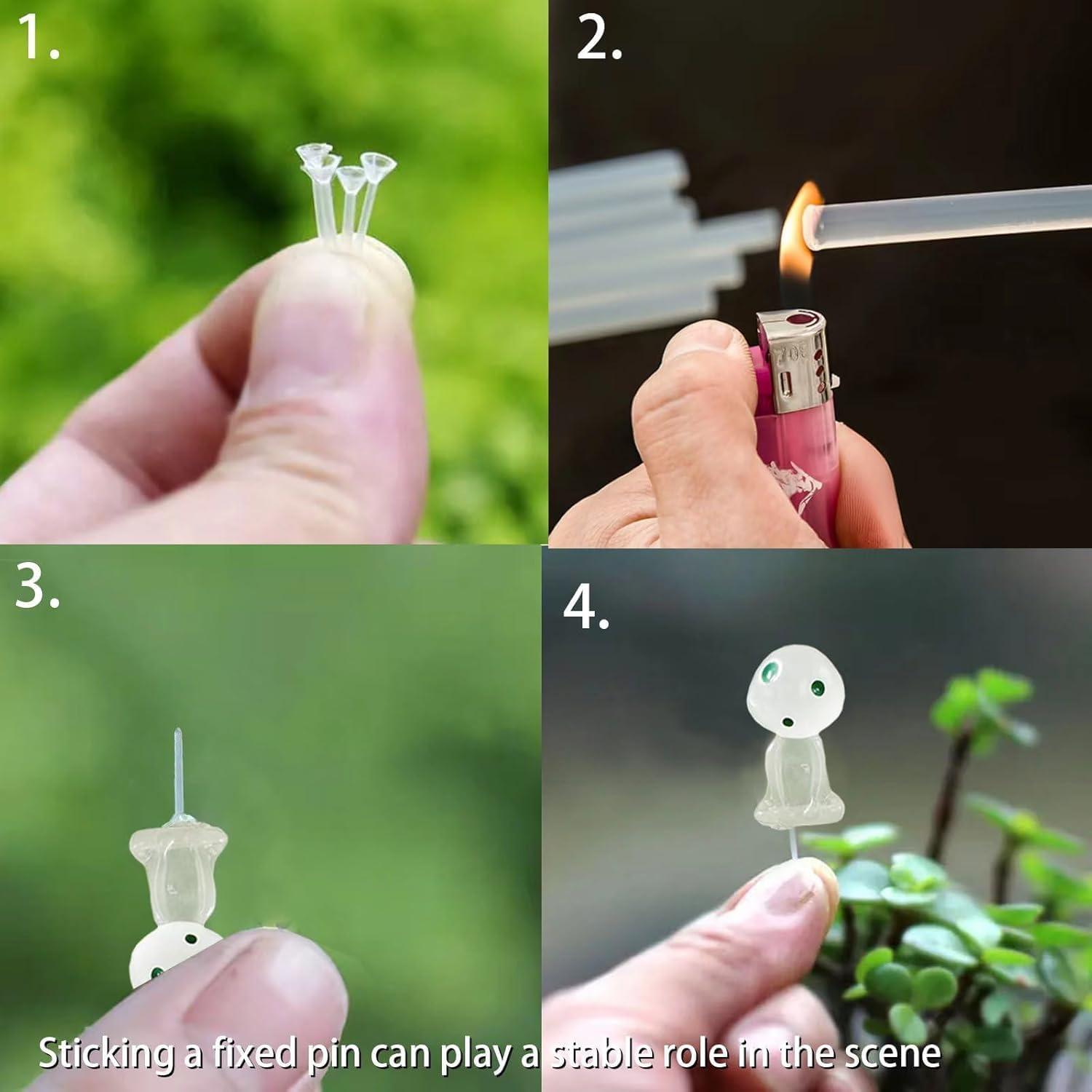 Kit de Accesorios de Jardín de Hadas Yufamily - 42 Piezas Brillantes