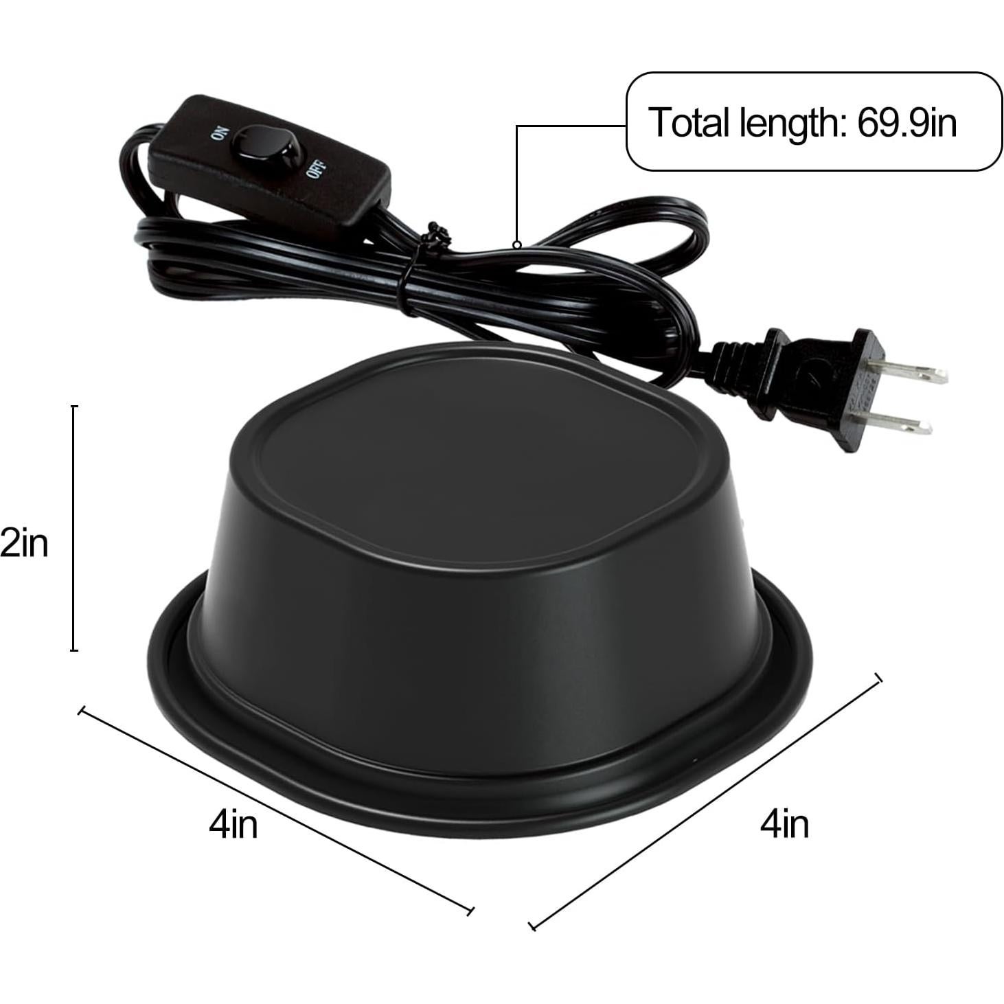 Kit Lámpara de Calor Reptil G9 CAVACHEW 50W con Capucha