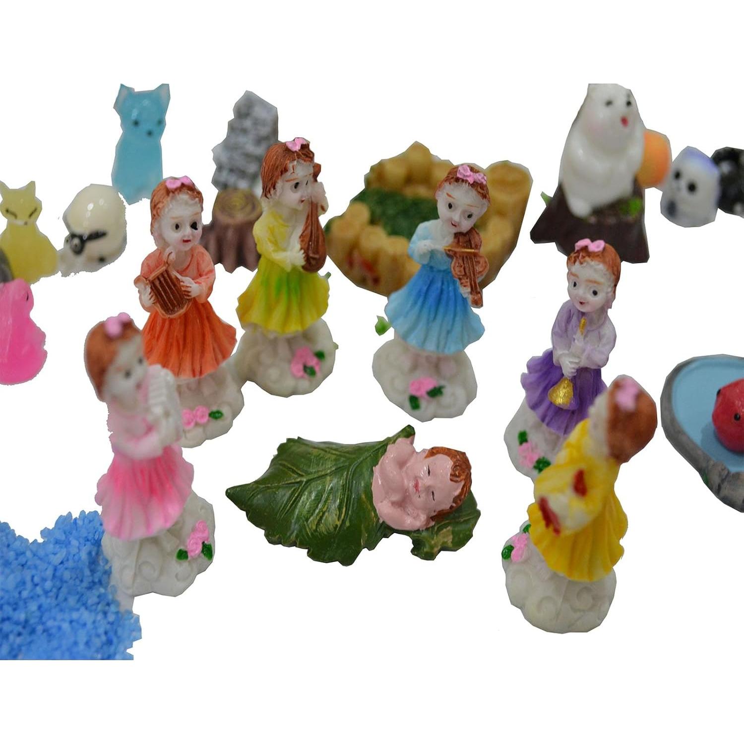 Kit de Jardín de Hadas Besterry 110 Pcs - Accesorios Miniatura