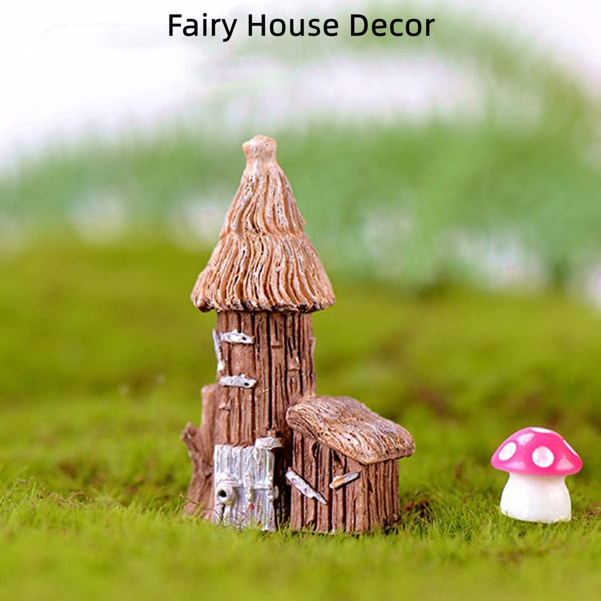 Accesorios de Jardín de Hadas LONCESS, 4 Piezas Miniatura