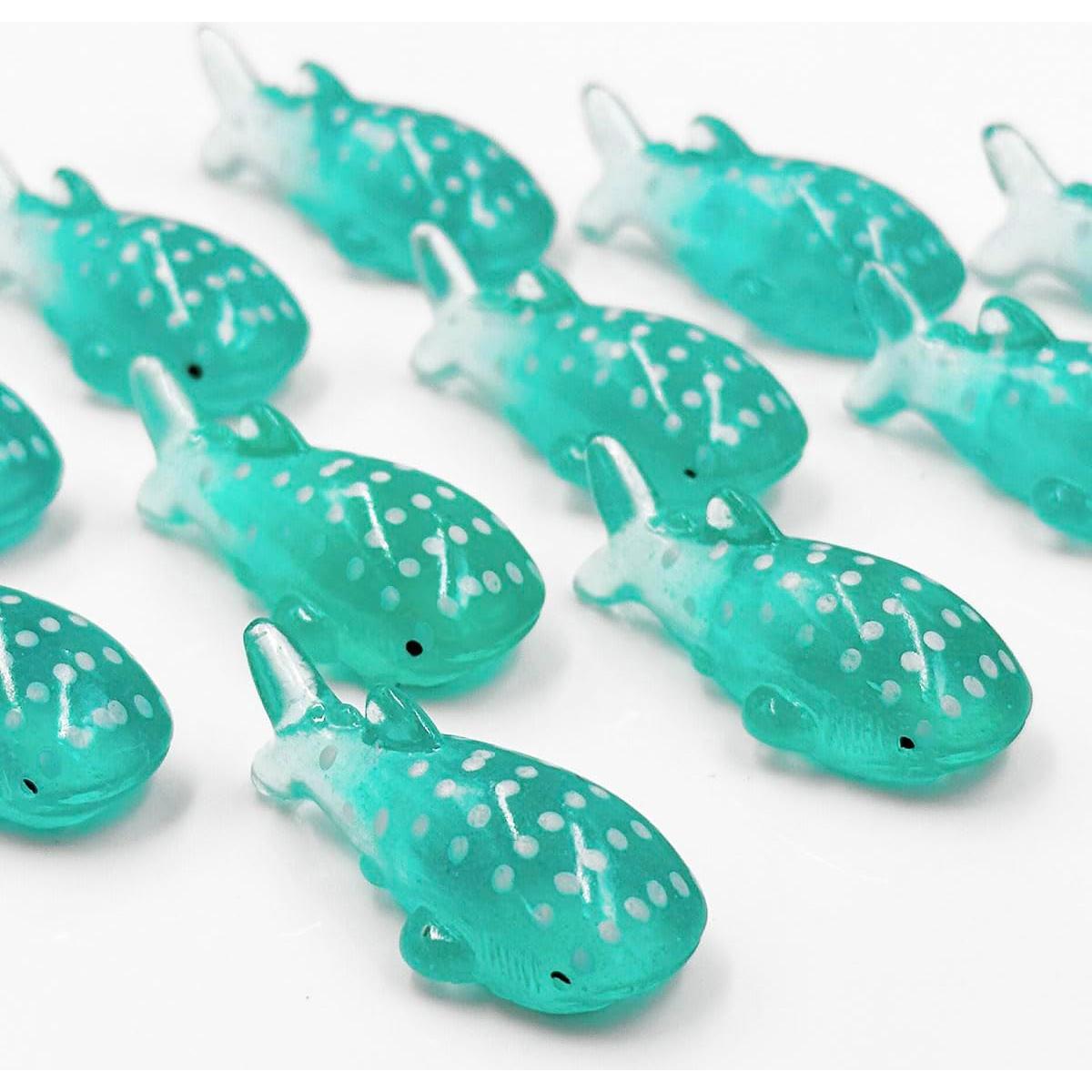 Figuritas Miniatura de Ballena Suartus - 30 Piezas de Resina