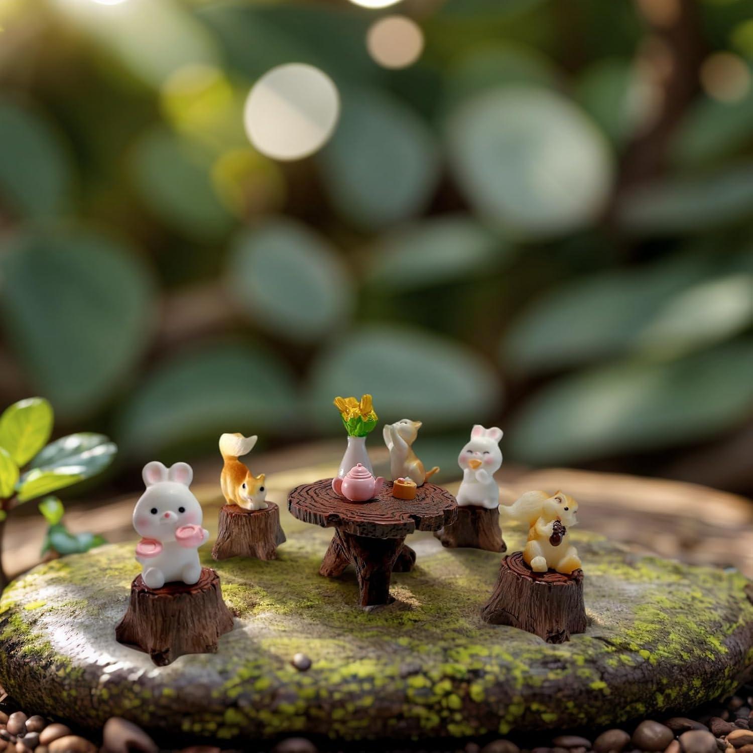 Juego de columpio de hadas en miniatura Annowaway 42 piezas