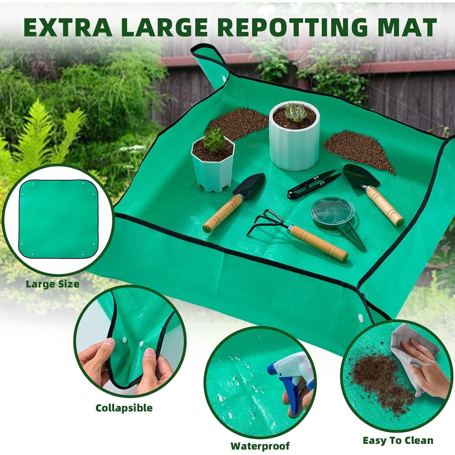 Kit de Jardinería 175 Piezas SteelyCo - Herramientas para Bonsái y Suculentas