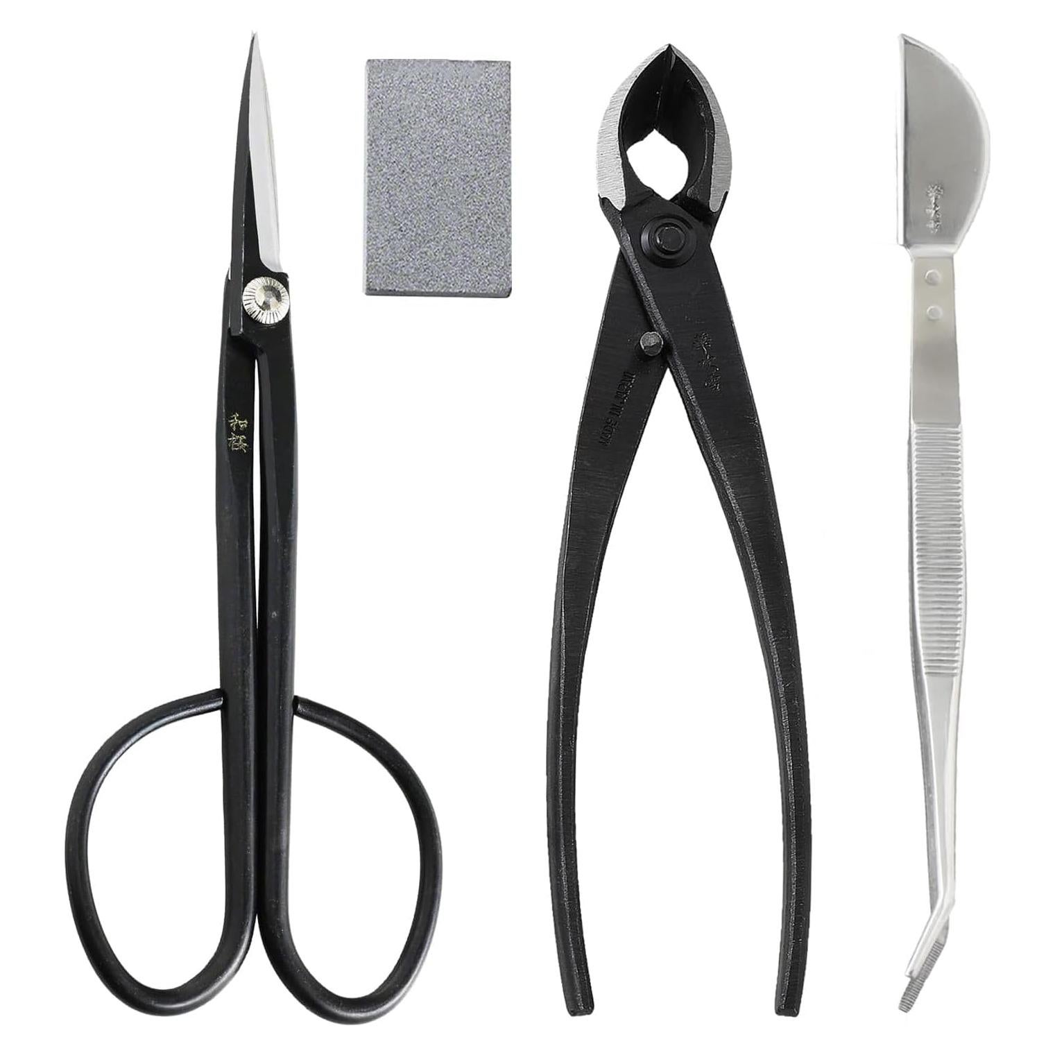 Kit de Herramientas para Bonsai Wazakura 4 Piezas Hecho en Japón