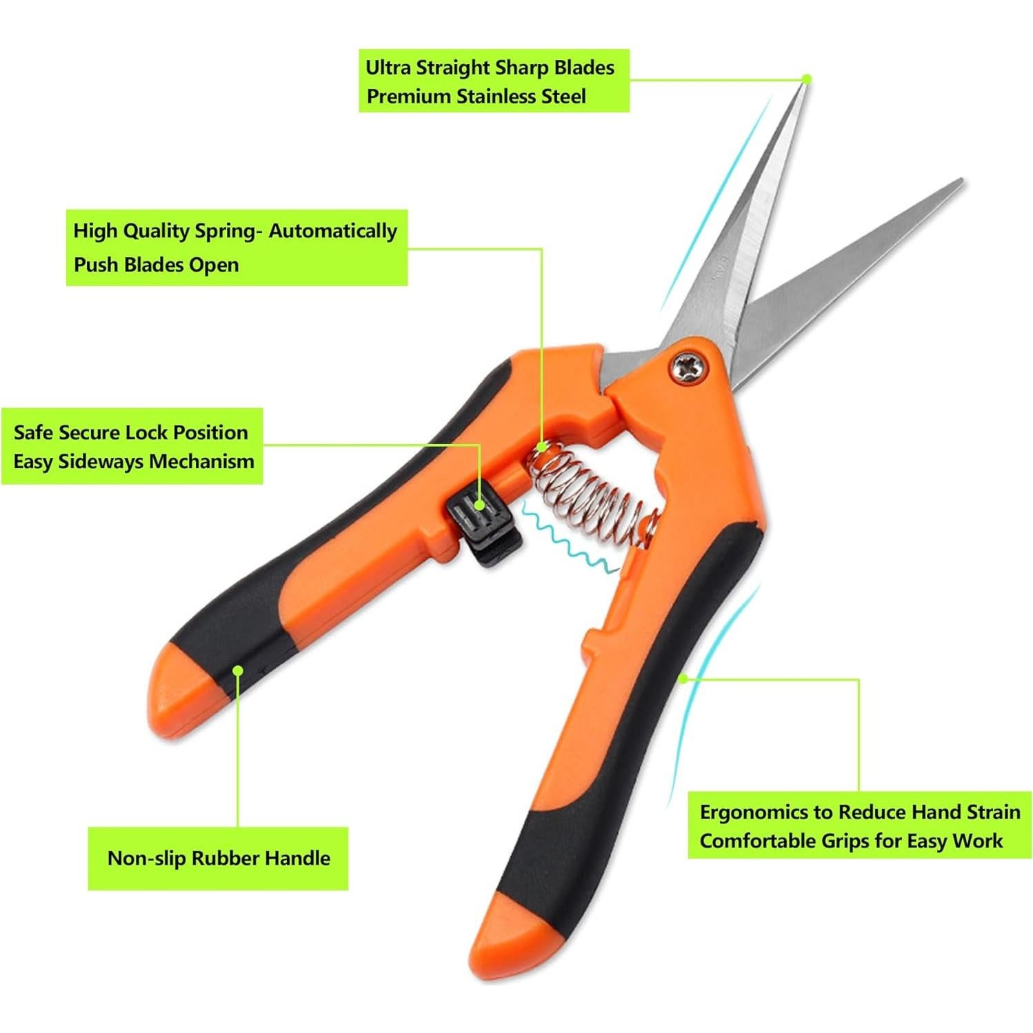 Kit de Jardinería Josteve 5 Pcs - Tijeras y Herramientas para Suculentas