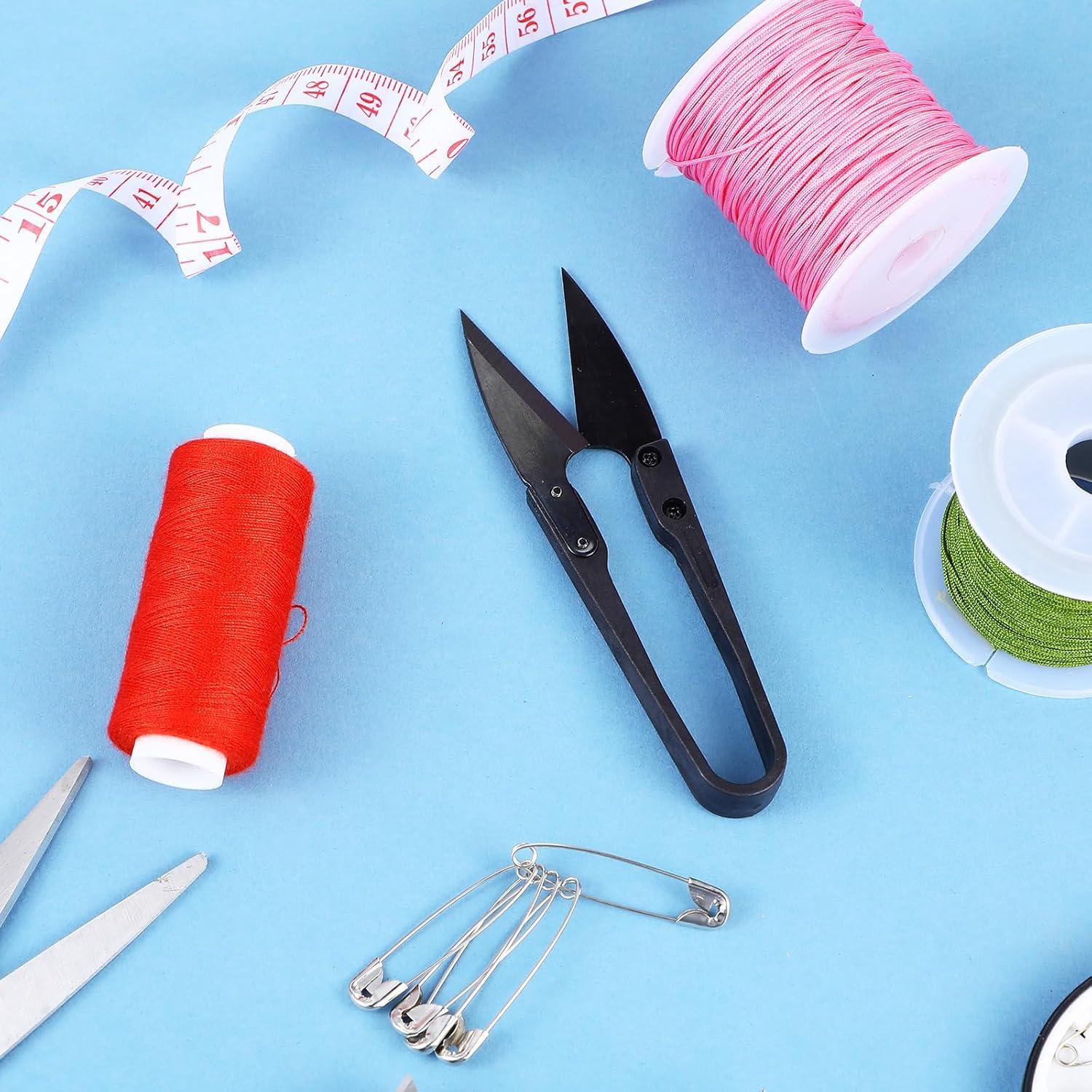 Set de 4 Mini Tijeras de Poda HJZHII - Acero Inoxidable 10.5cm