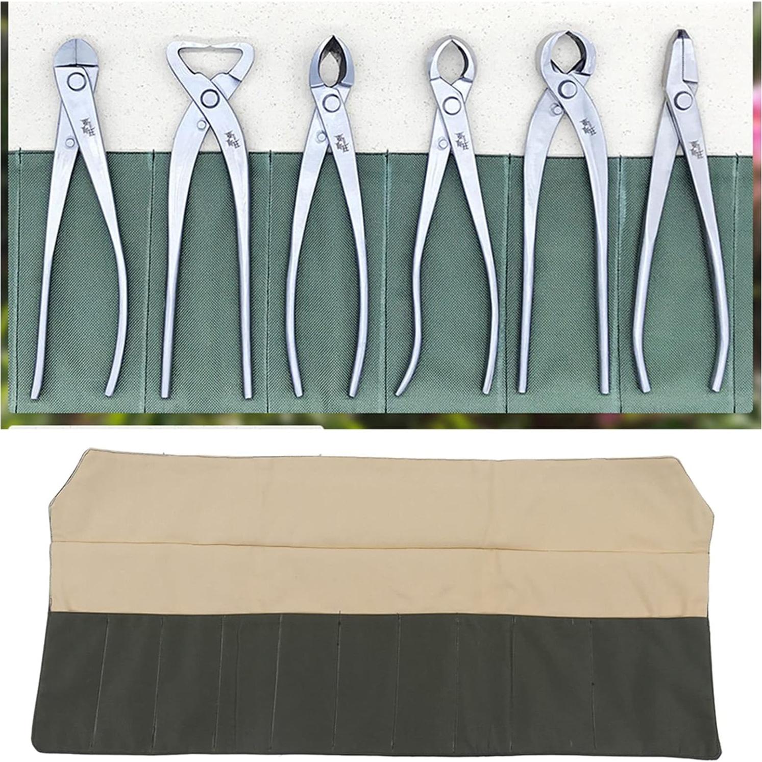 Bolsa de Herramientas para Bonsai Pwshymi - Lona Impermeable