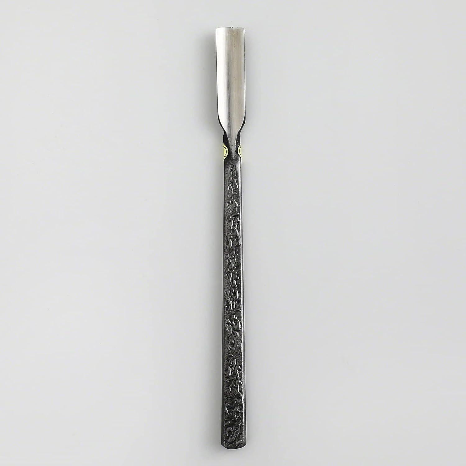 Cincel Curvado Wazakura de Acero al Carbono 185 mm Plata