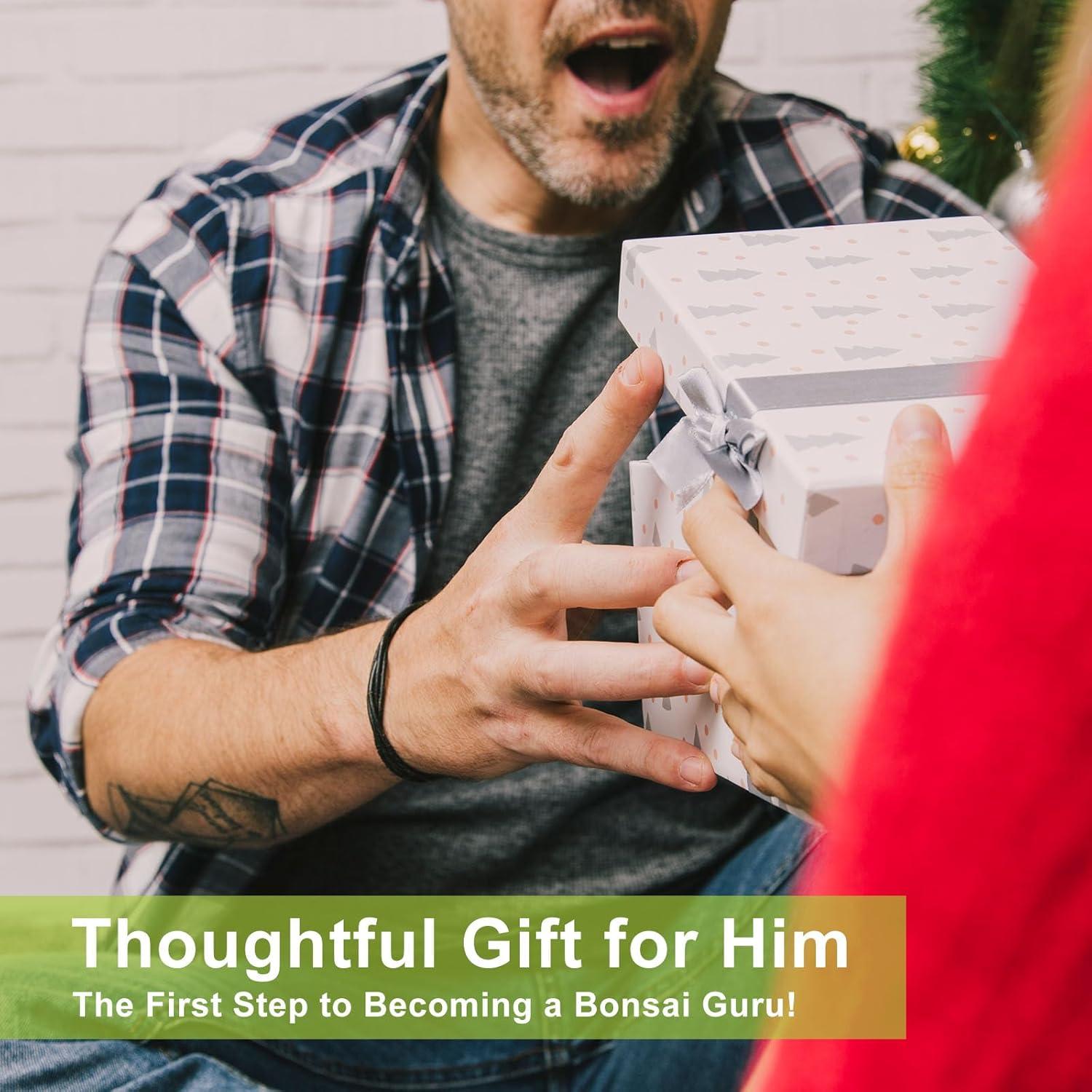 Kit de Bonsai PUMBAA HOME - 4 Semillas + Herramientas + Maceta