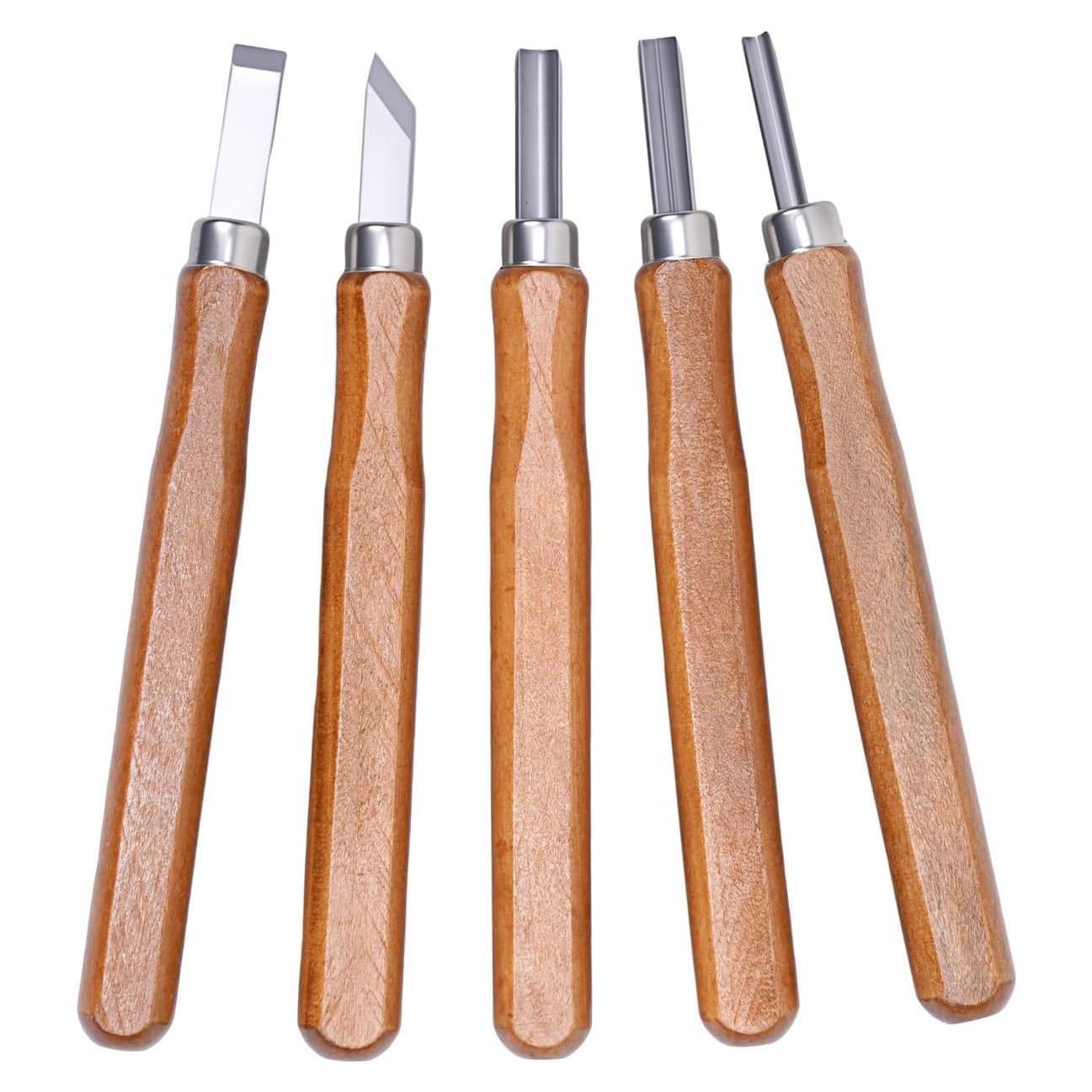 Set de Herramientas de Tallado en Madera UCEC 5 Piezas