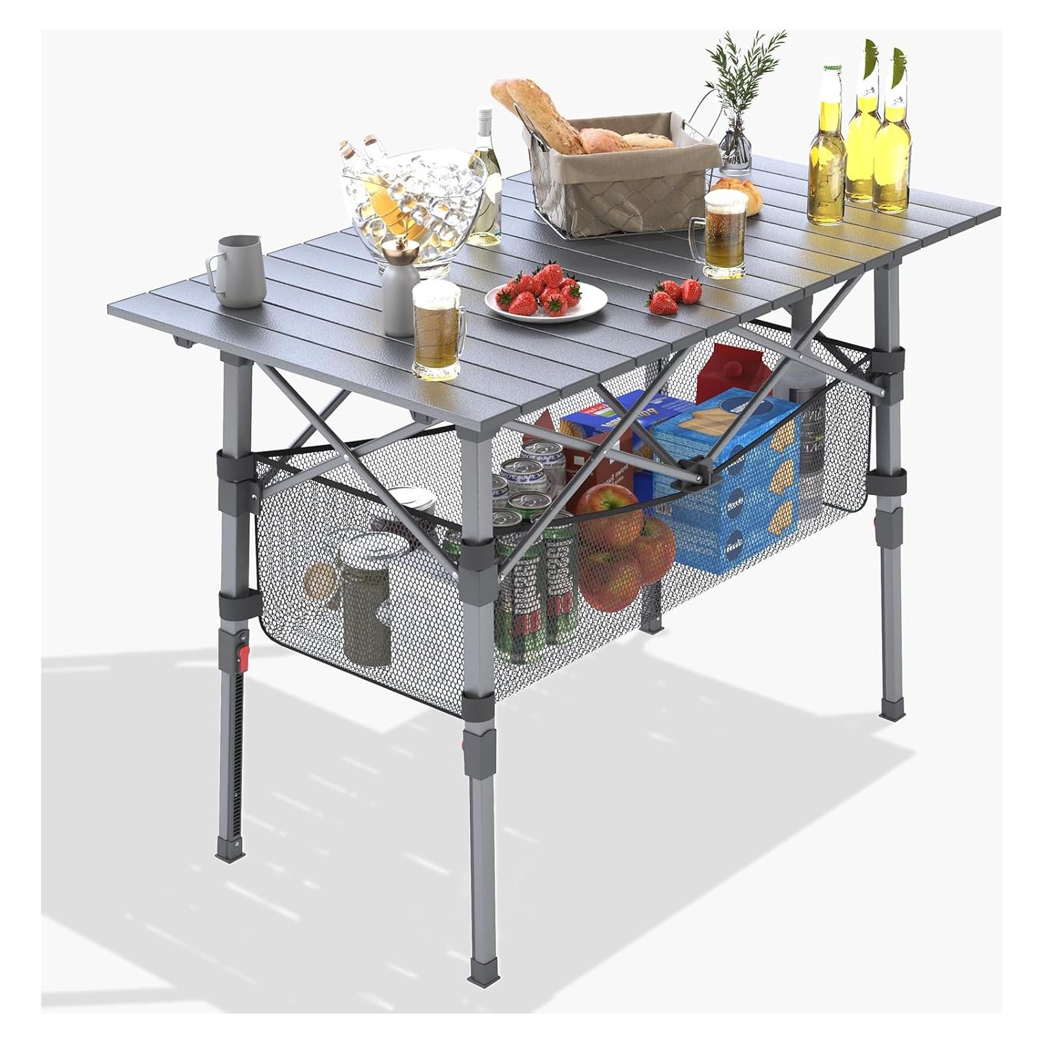 Mesa de Camping Plegable ARMOR CASTLE VF3020-FT 94 cm Ajustable