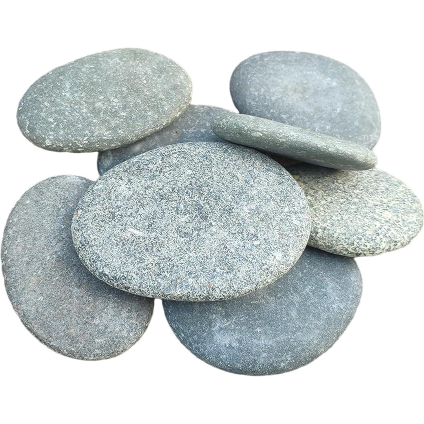 Rocas de Río para Pintar GRUKFE - Paquete de 5, 7.6-10.2 cm