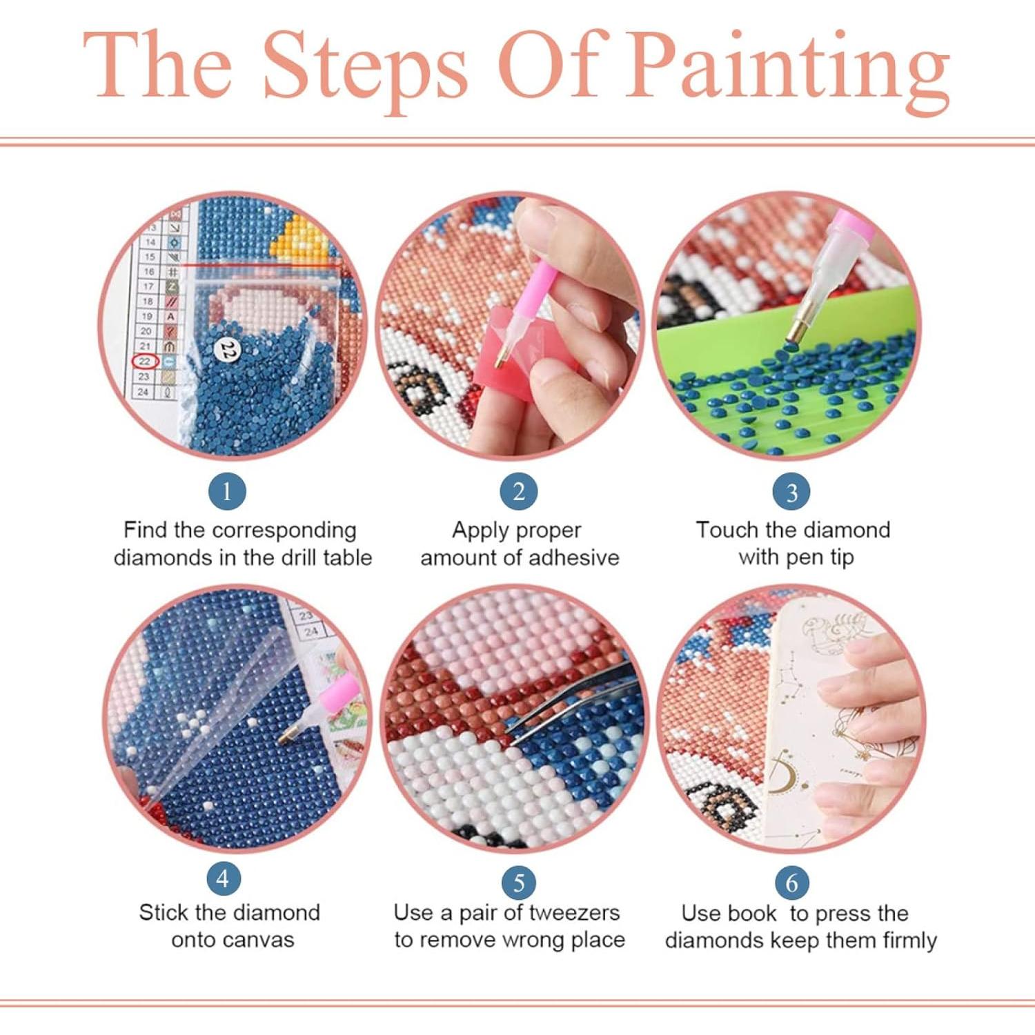 Kit de Pintura de Diamante DOTJGEM Primavera 30x35 cm