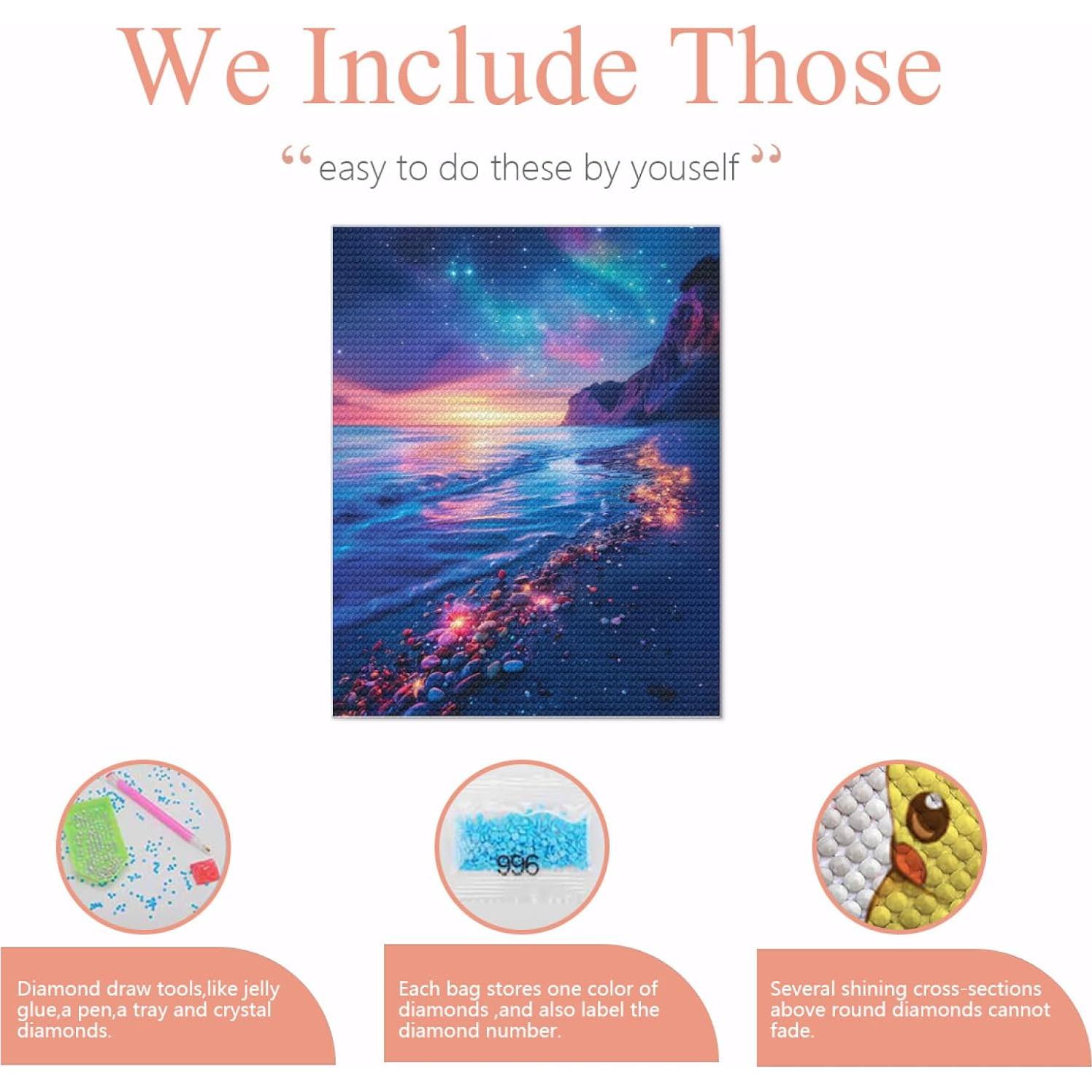 Kit de Pintura de Diamante DOTJGEM Primavera 30x35 cm