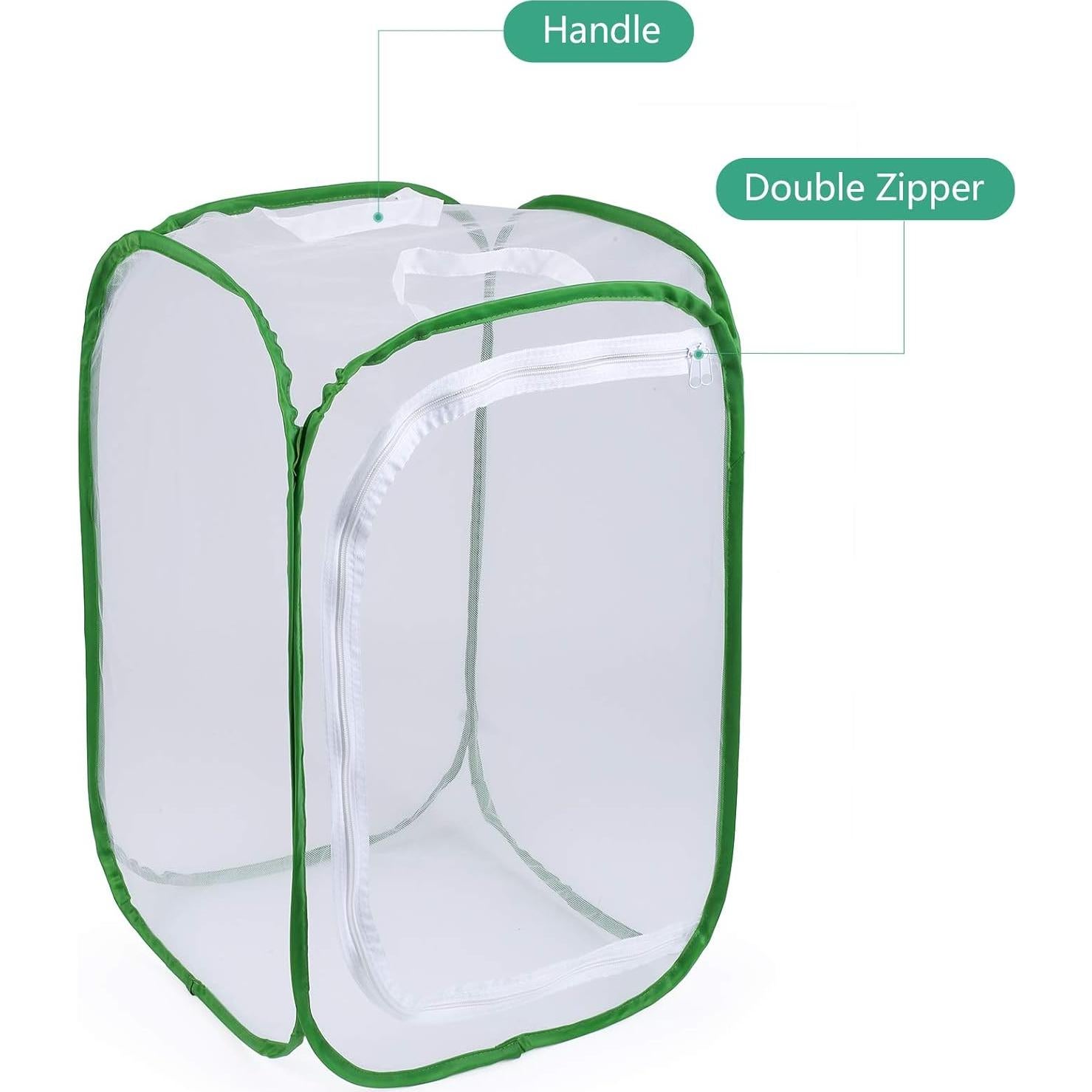 Jaula de Insectos RESTCLOUD 60 cm para Mariposas y Mantis