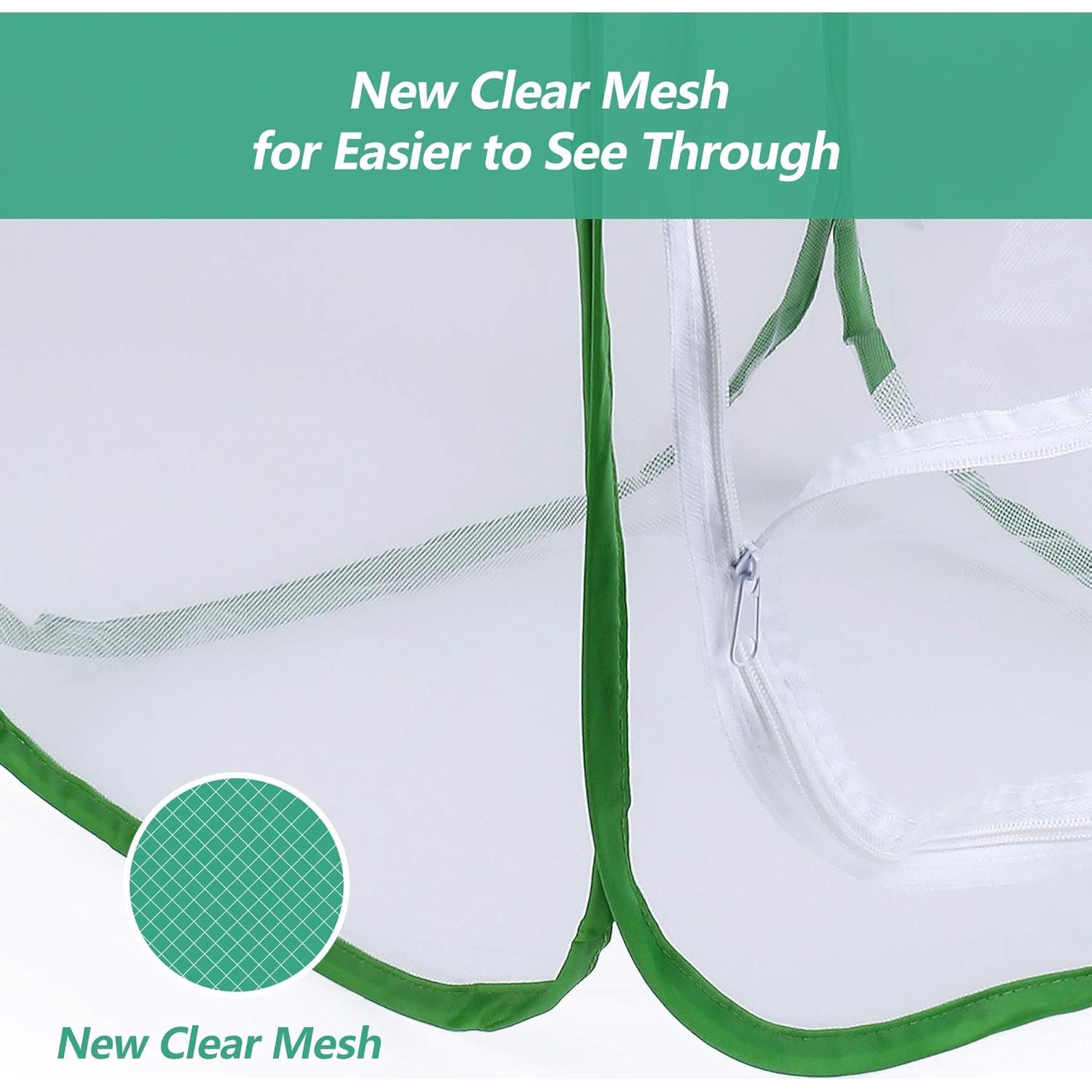 Jaula de Insectos RESTCLOUD 60 cm para Mariposas y Mantis