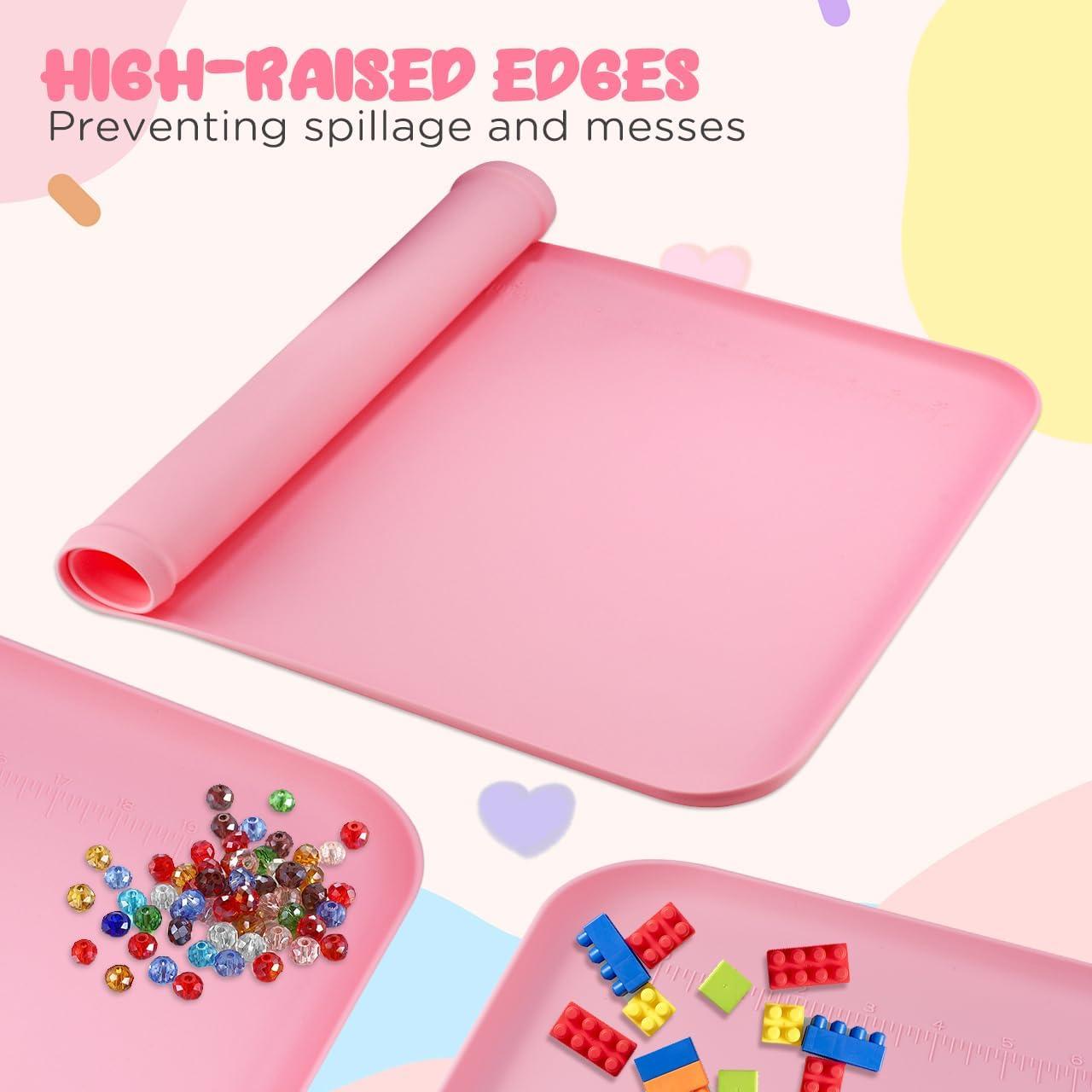 Alfombrilla de Silicona Rosa Yamjug 61x41 cm para Manualidades