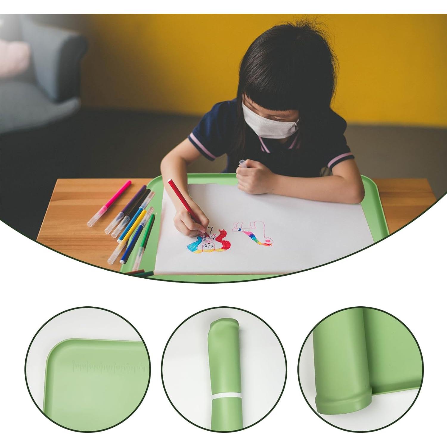 Alfombrilla de Pintura de Silicona DZHPSRSZ Verde 60.5x40.4cm