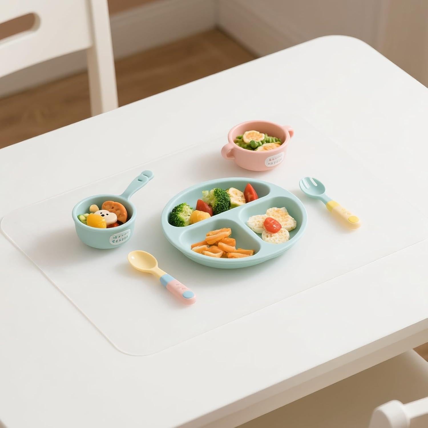 Paquete de 2 Tapetes de Silicona RHVQ 40x30cm Antideslizantes