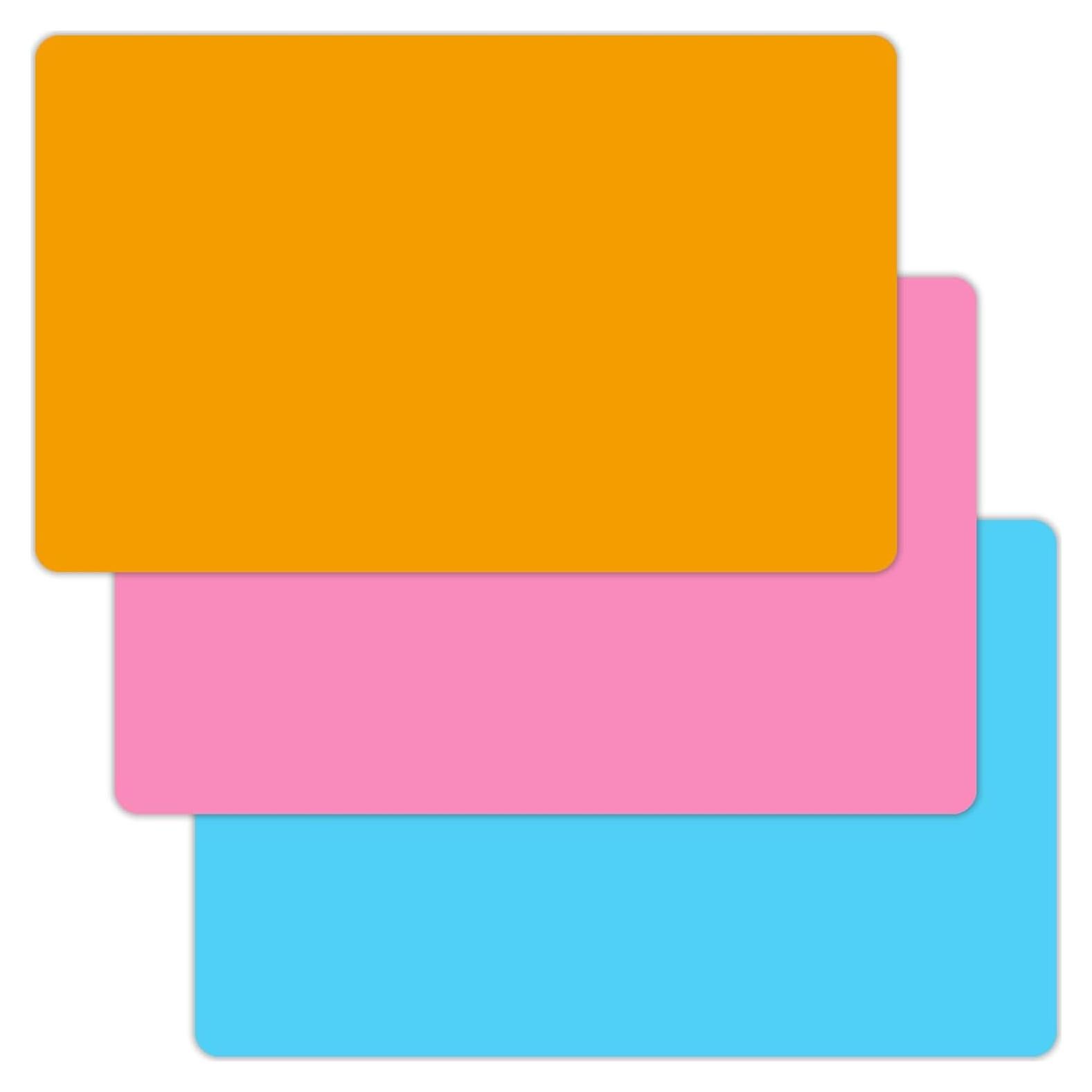 Paquete de 3 Tapetes de Silicona Antideslizantes RHVQ 40x30cm