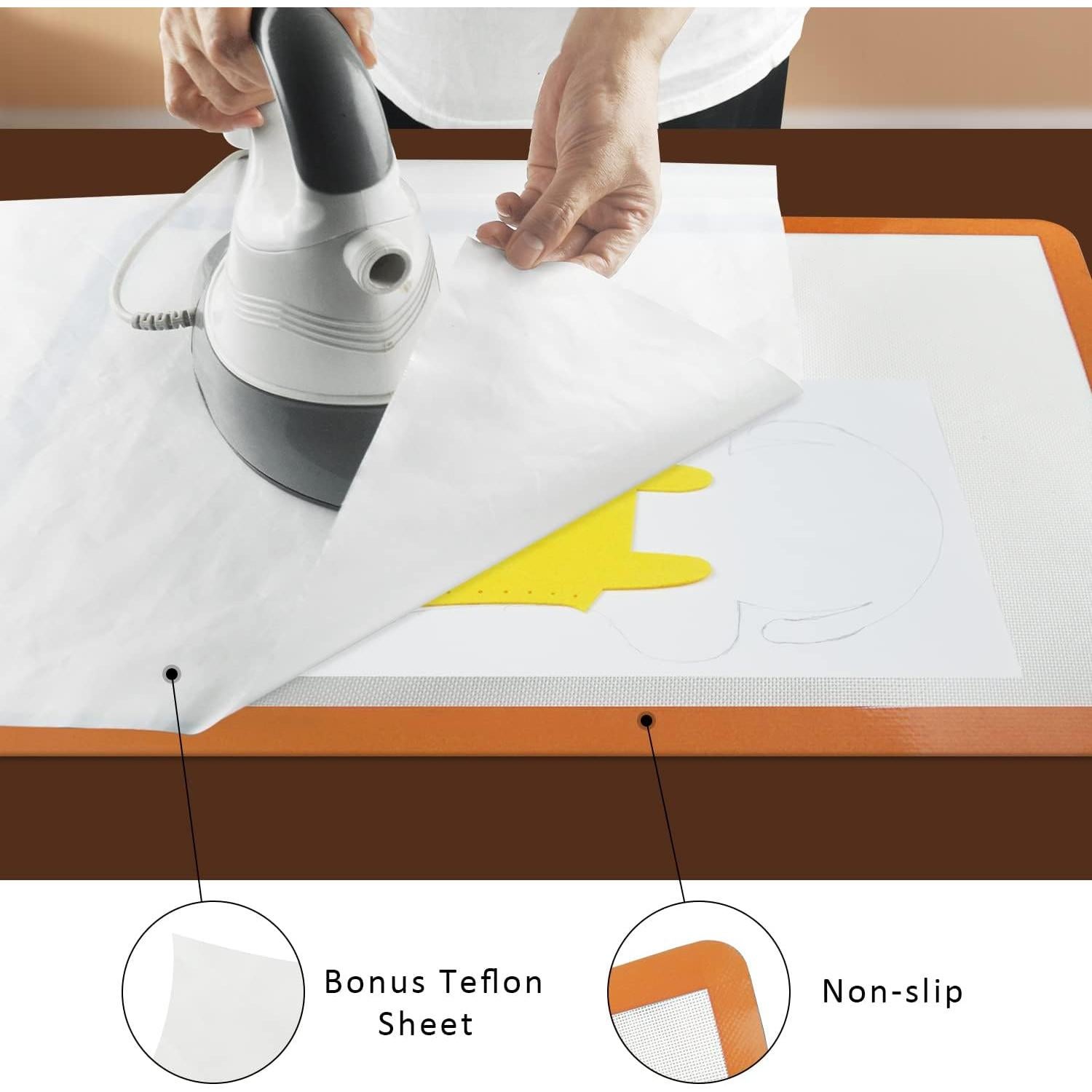 Alfombrilla de Fusión YCWEI 35.56x45.72cm Antideslizante