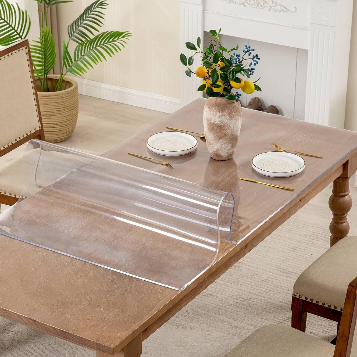 Protector de Mesa Transparente Eisdroma 35.56x60.96cm 2mm PVC