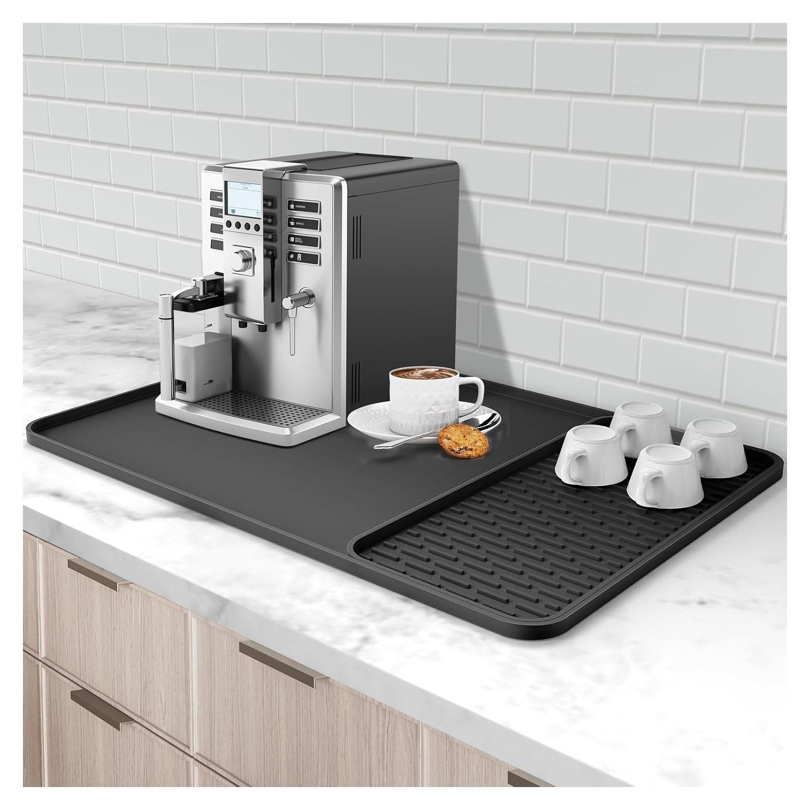 Alfombrilla de Silicona para Cafetera Garolue 61x40.6cm Antideslizante