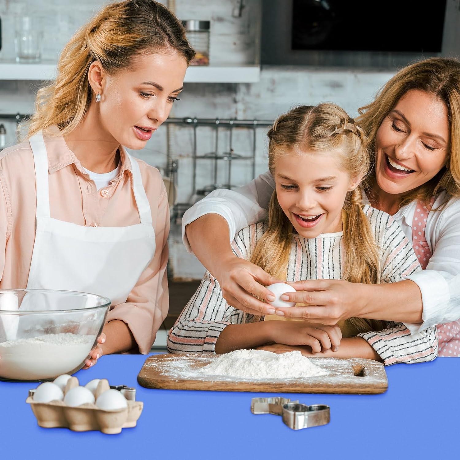 Alfombrilla de Silicona Resistente al Calor LemonRoad 2 Piezas 91x61cm