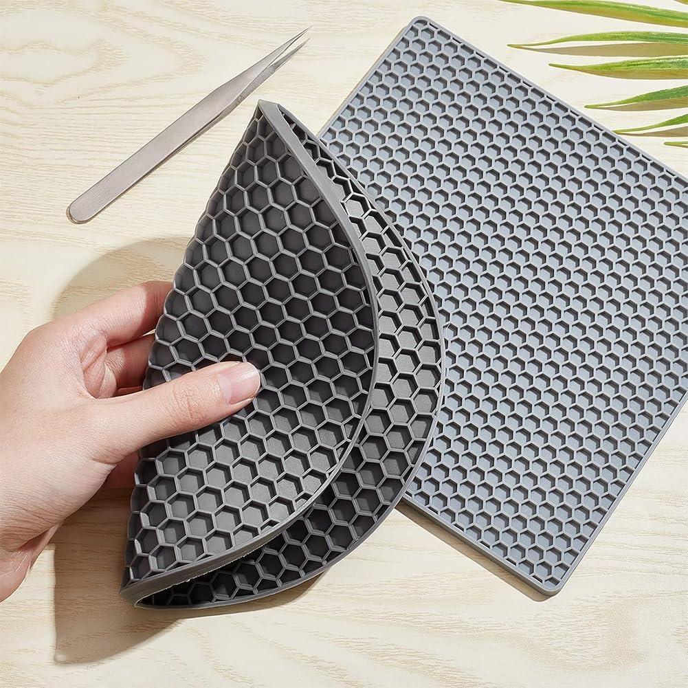 Tapetes de Silicona para Doming GORGECRAFT Redondos y Cuadrados