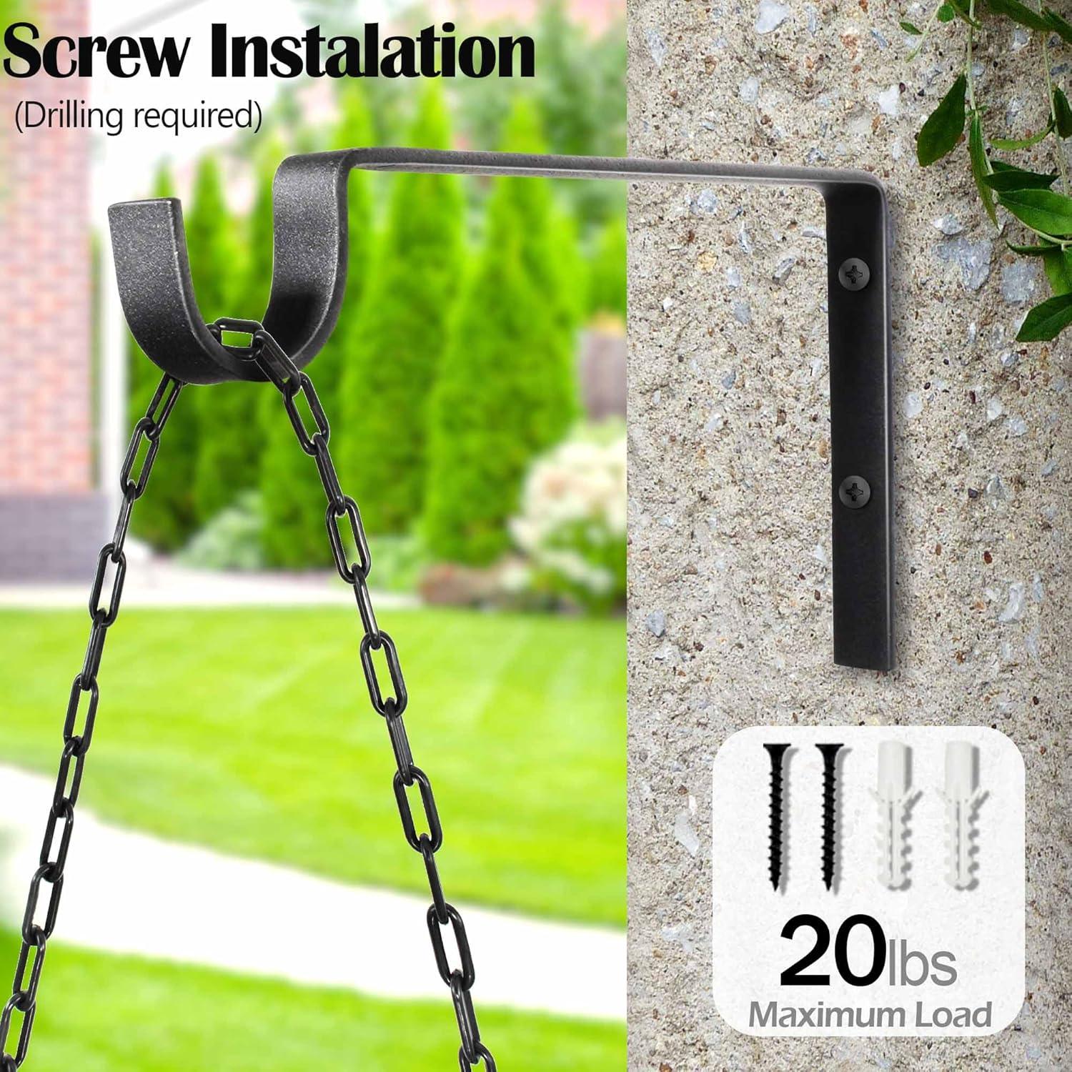 Soporte para Alimentador de Aves en Ventana Qiang Ni - 4 Ganchos