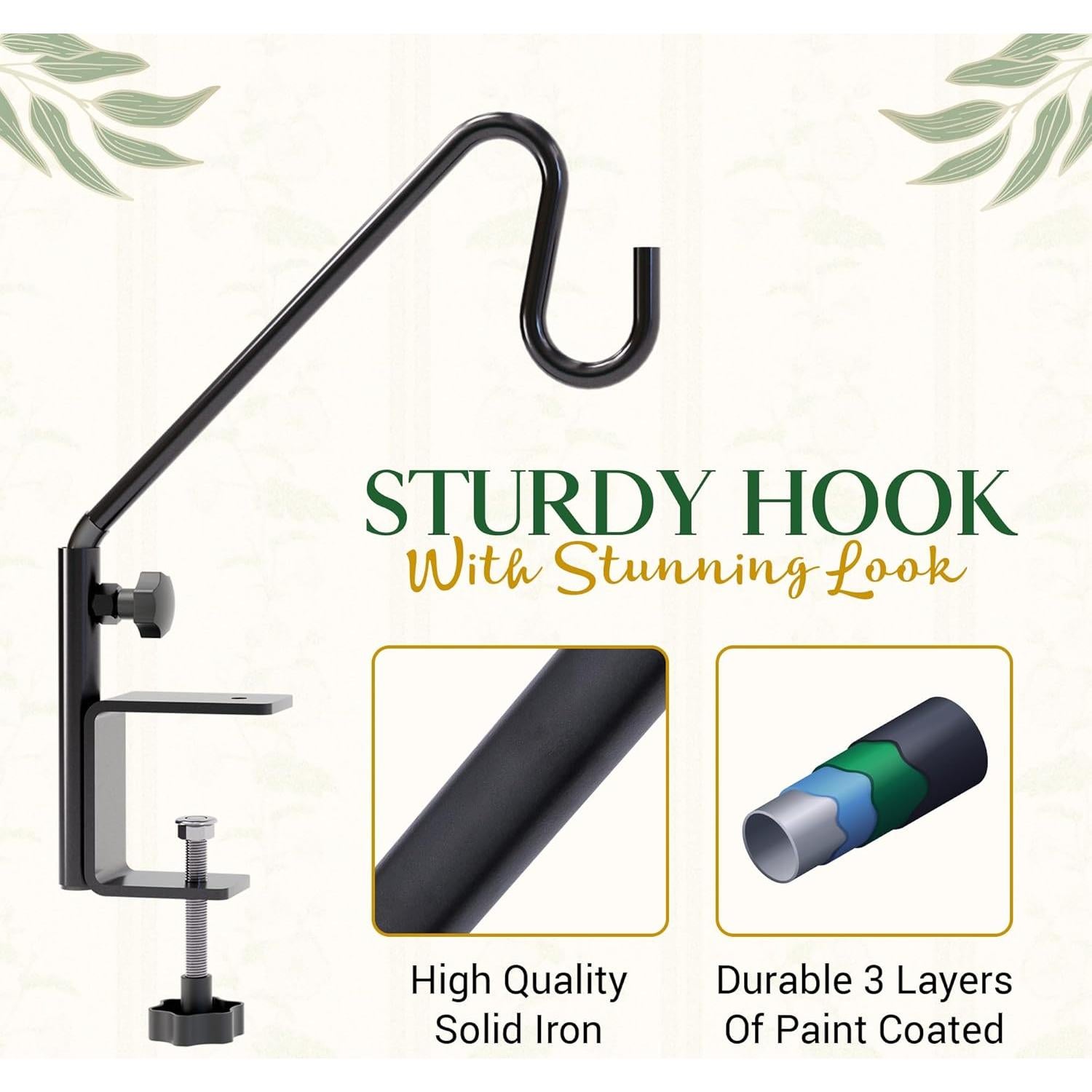 Soporte para Comedero de Aves Idzo 11" Acero Resistente