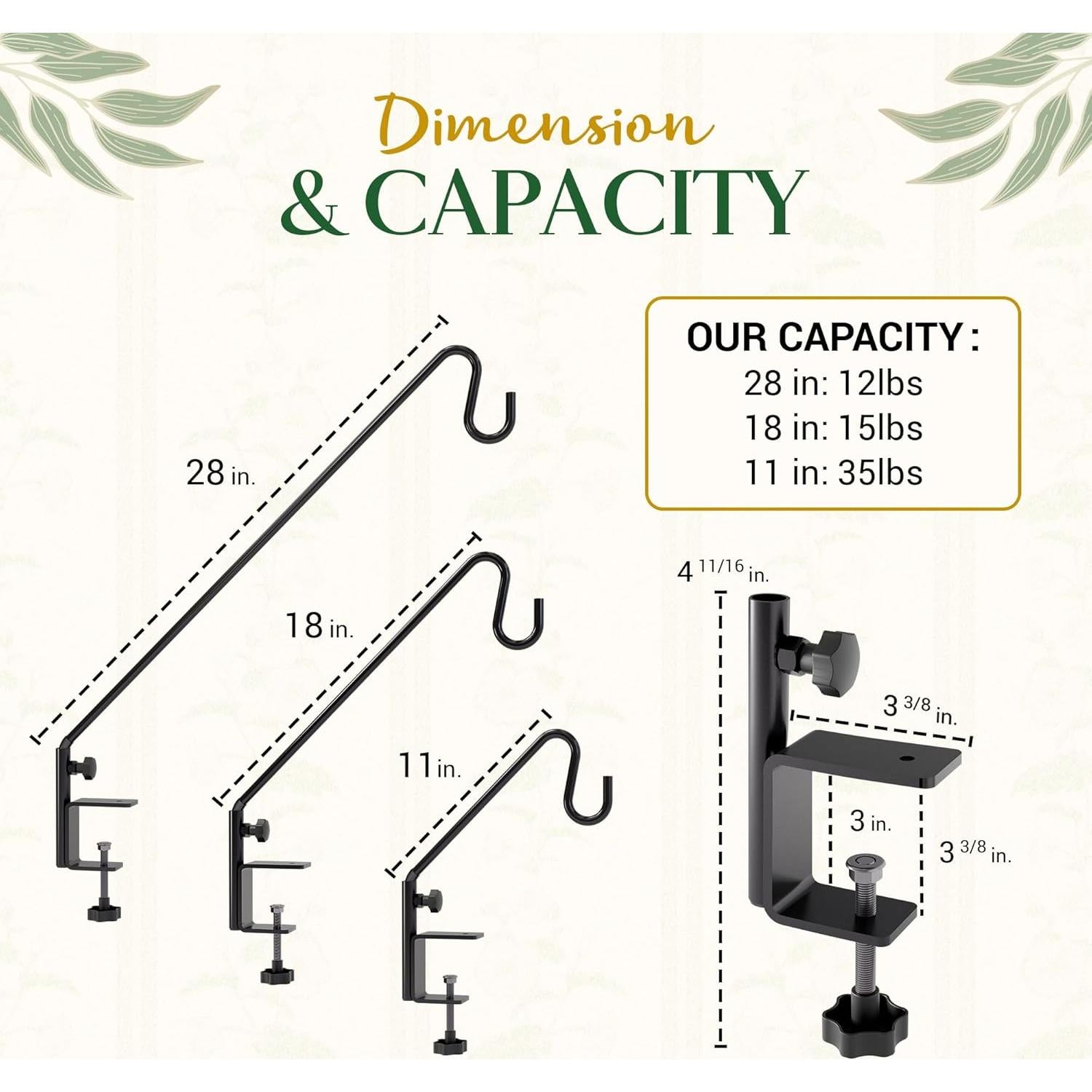 Soporte para Comedero de Aves Idzo 11" Acero Resistente