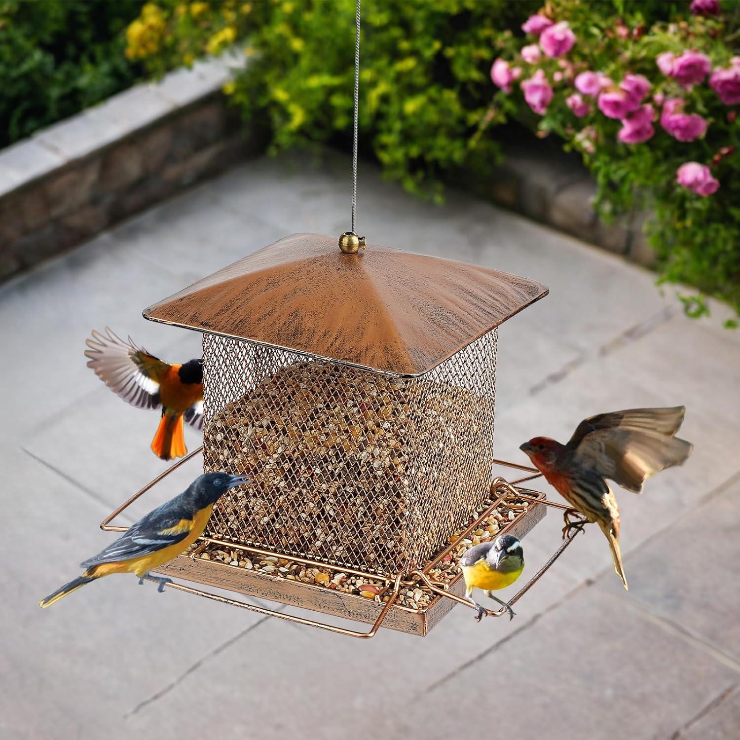 Comedero para Aves IWNTWY de Hierro 1.59 kg Colgante