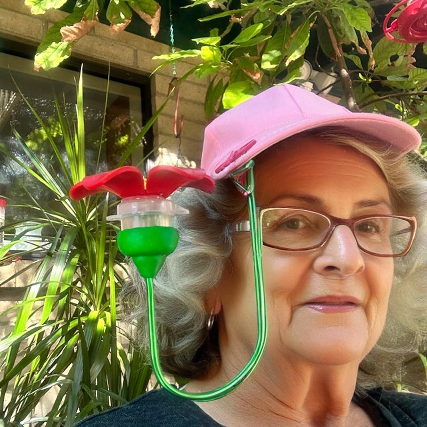 Alimentador de Colibríes Jxueych con Sombrero 10 ml Verde