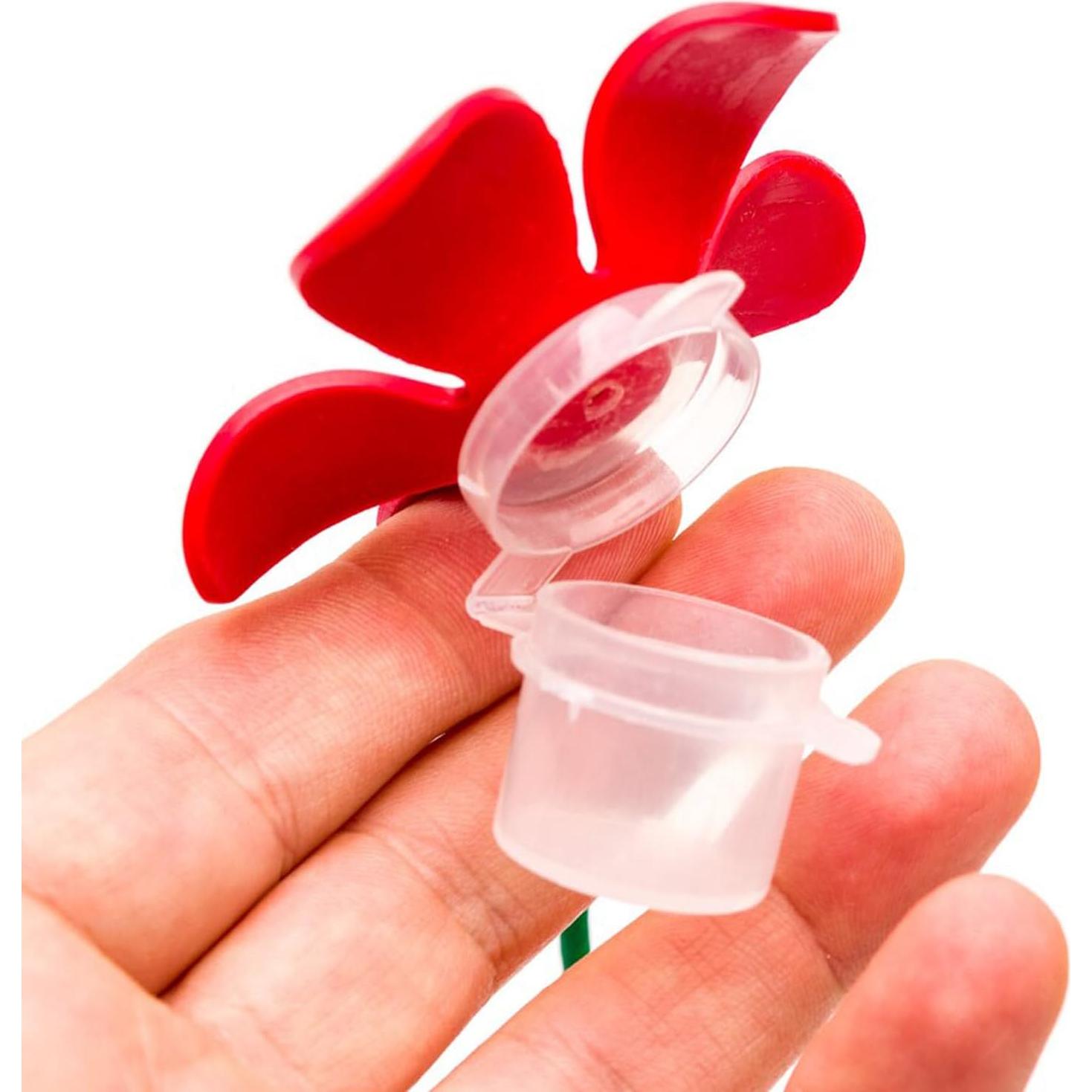 Alimentador de Colibríes Jxueych con Sombrero 10 ml Verde