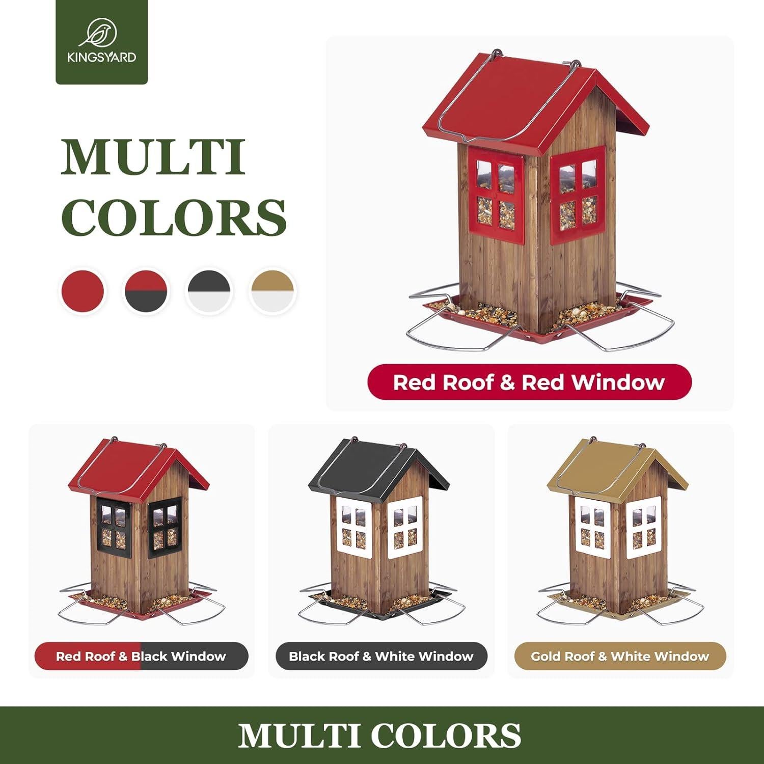 Comedero para Aves Colgante Kingsyard de Metal 0.68 kg