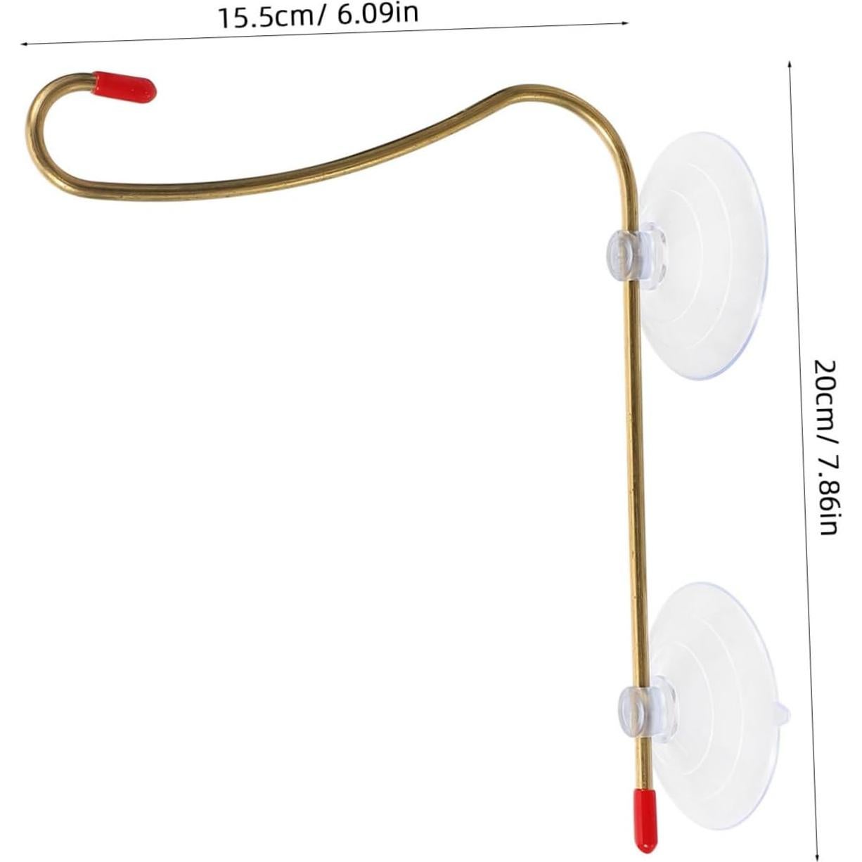 Gancho de Ventana de Cobre Homoyoyo para Alimentador de Colibrí