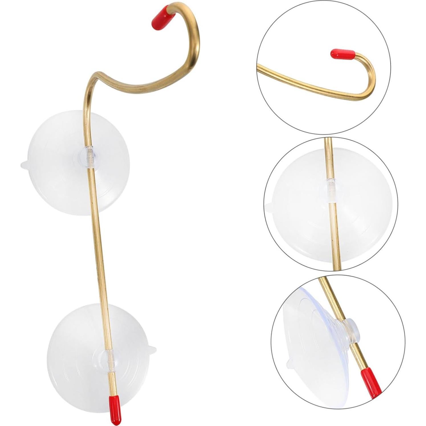 Gancho de Ventana de Cobre Homoyoyo para Alimentador de Colibrí