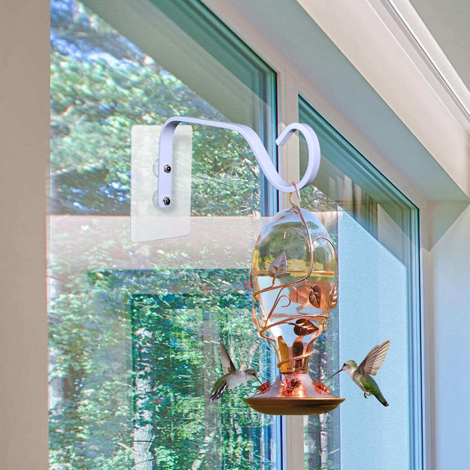 Gancho para Comedero de Aves KasaRacks - 4 Piezas Blanco