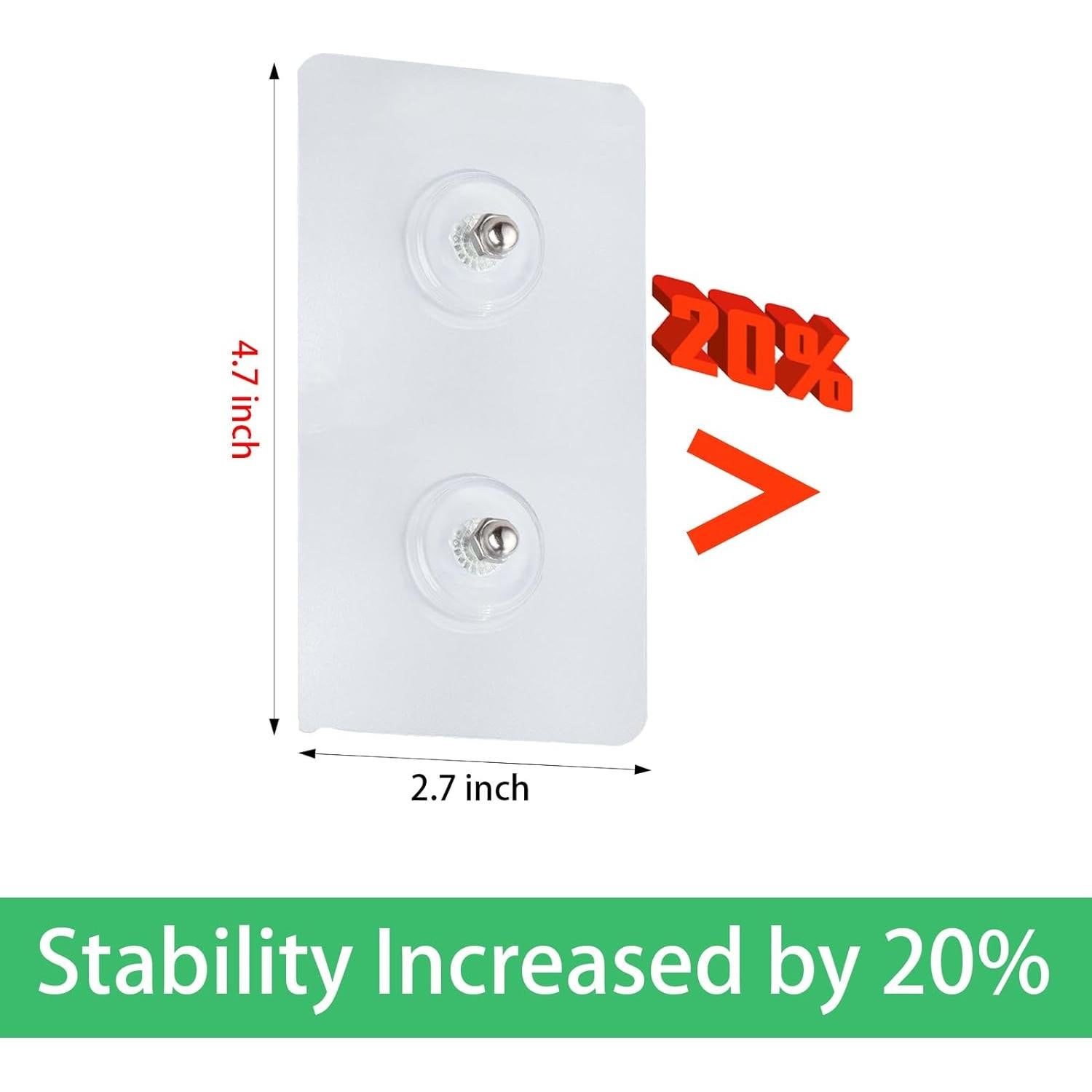 Gancho para Comedero de Aves KasaRacks - 4 Piezas Blanco