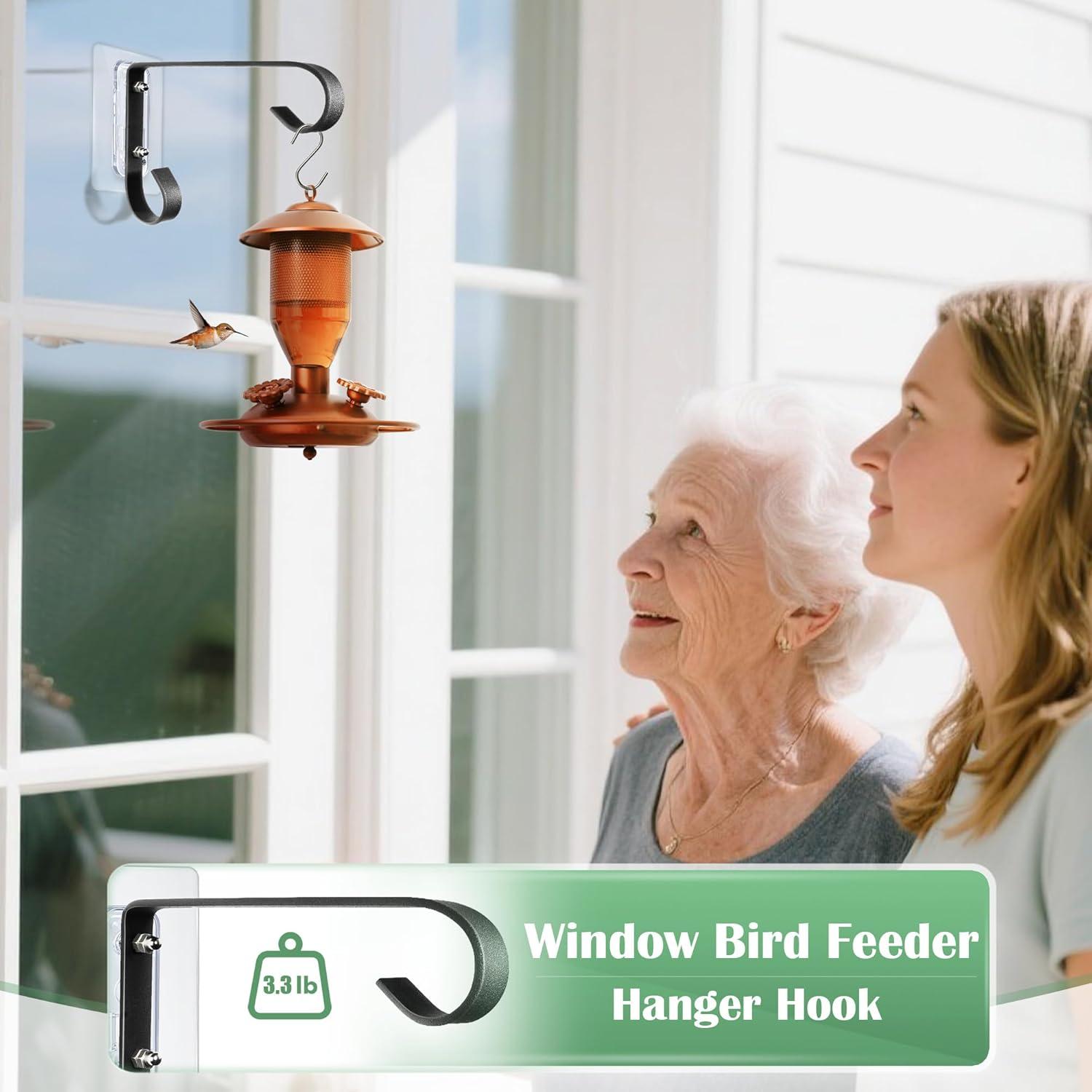 Soporte para Comedero de Aves AJART 15.24 cm Montaje Ventana