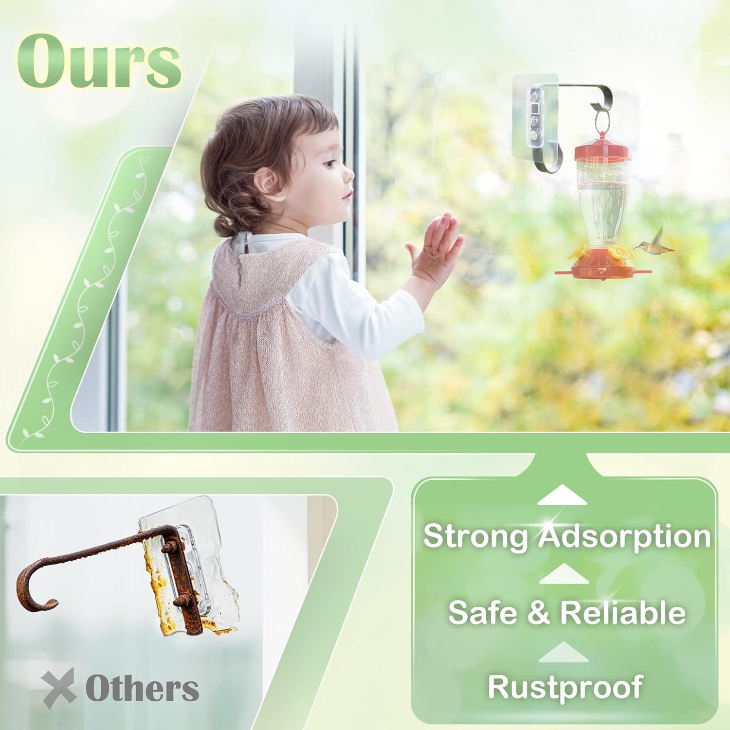 Soporte para Comedero de Aves AJART 15.24 cm Montaje Ventana