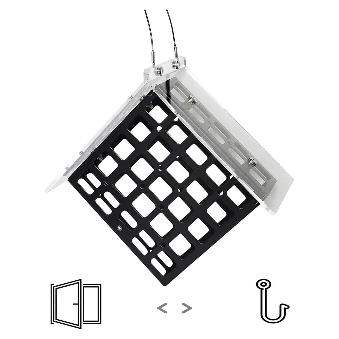 Comedero de Suet para Aves HOLAHOMA - Montaje Colgante 22.1x10.2x21.1 cm