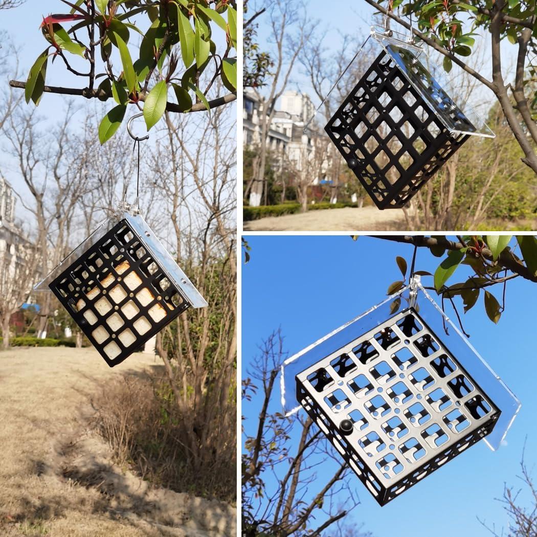 Comedero de Suet para Aves HOLAHOMA - Montaje Colgante 22.1x10.2x21.1 cm