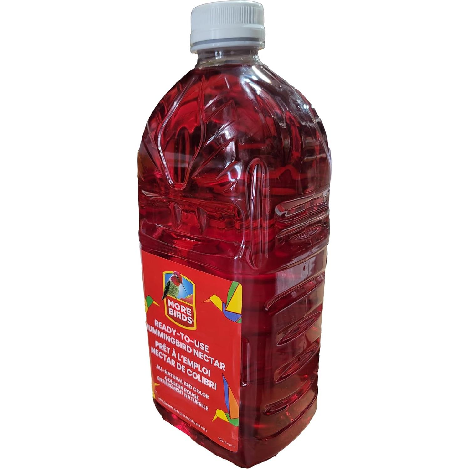 Néctar Premium para Colibríes More Birds 1.89L Listo para Usar