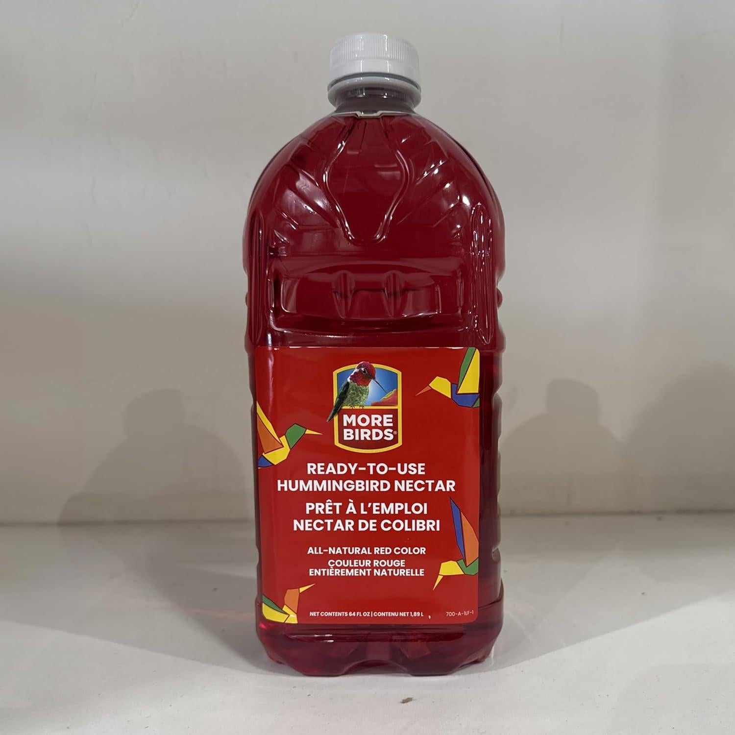 Néctar Premium para Colibríes More Birds 1.89L Listo para Usar