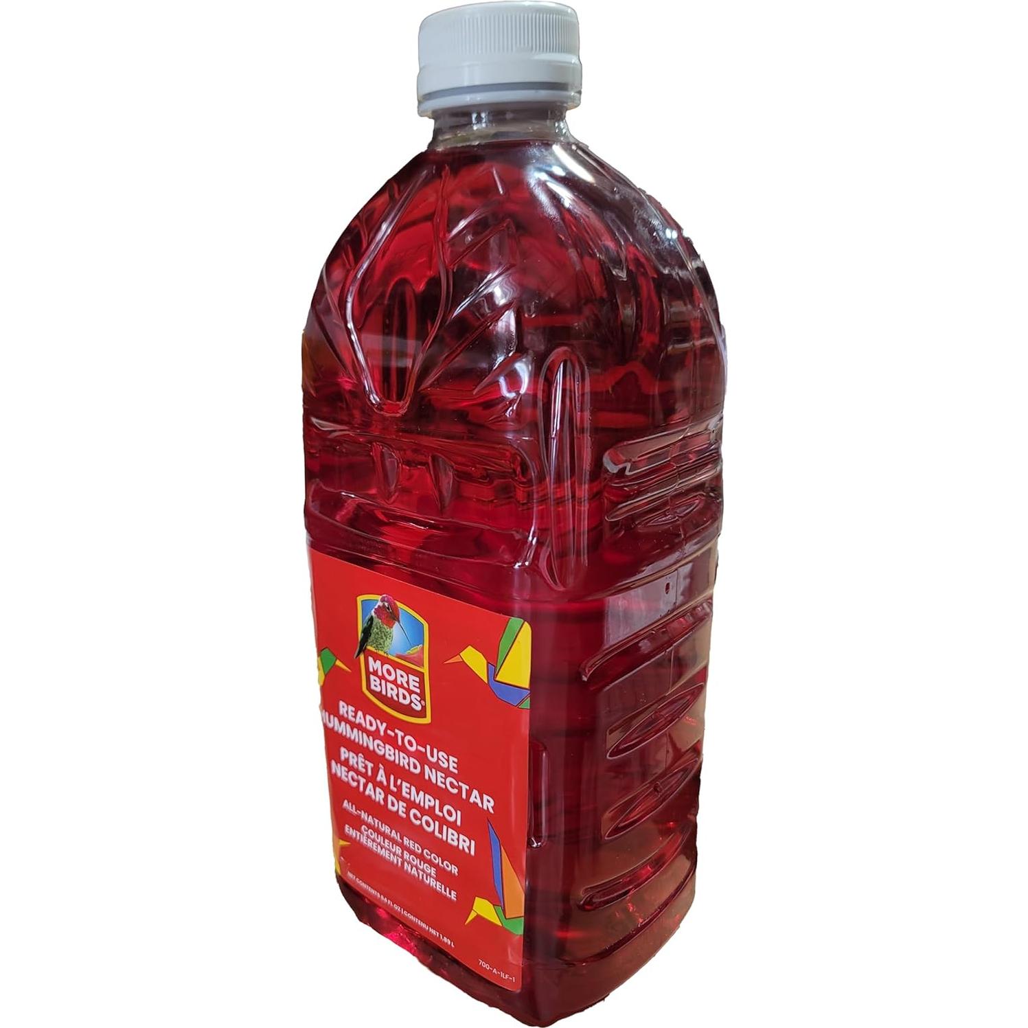 Néctar Premium para Colibríes More Birds 1.89L Listo para Usar