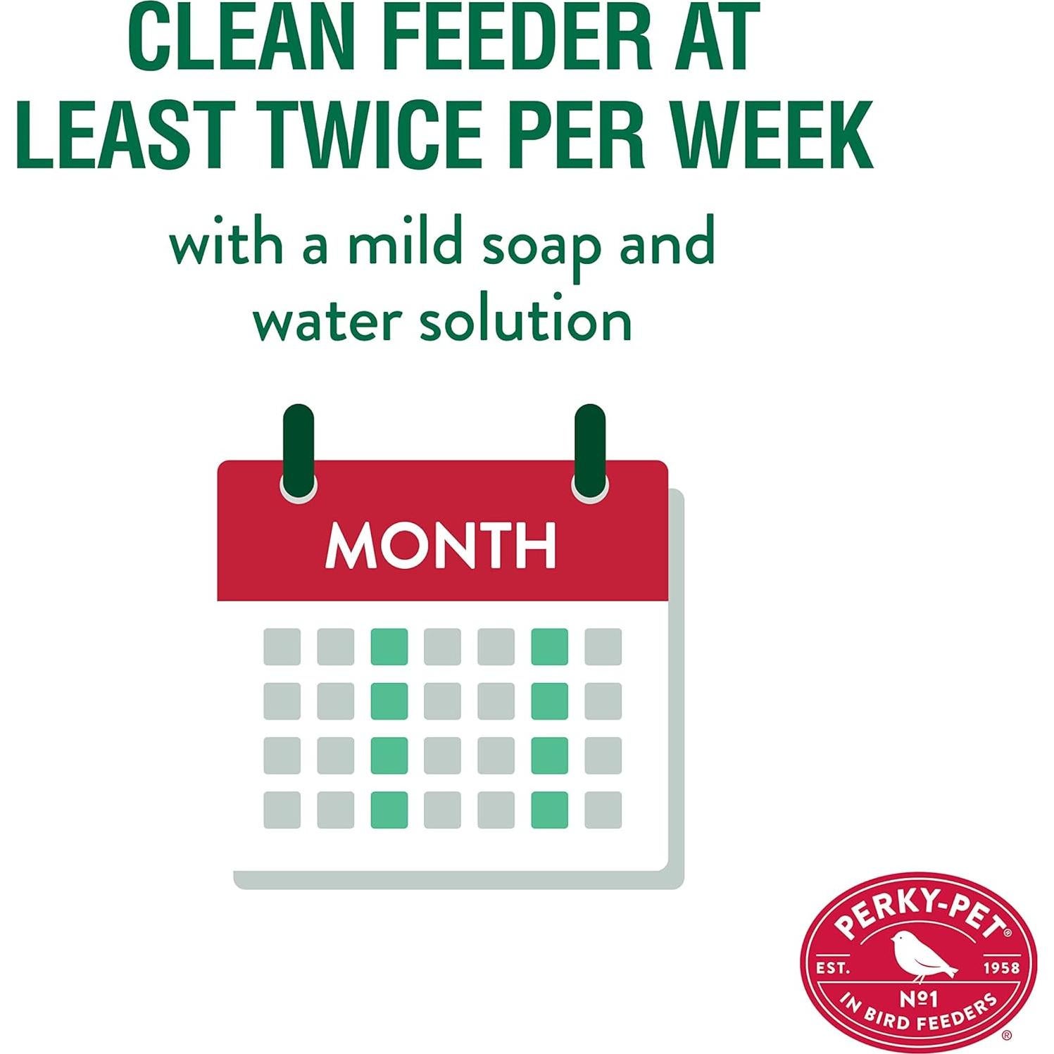 Alimentador de Colibríes Perky-Pet 204CP-4 Vidrio 473 ml